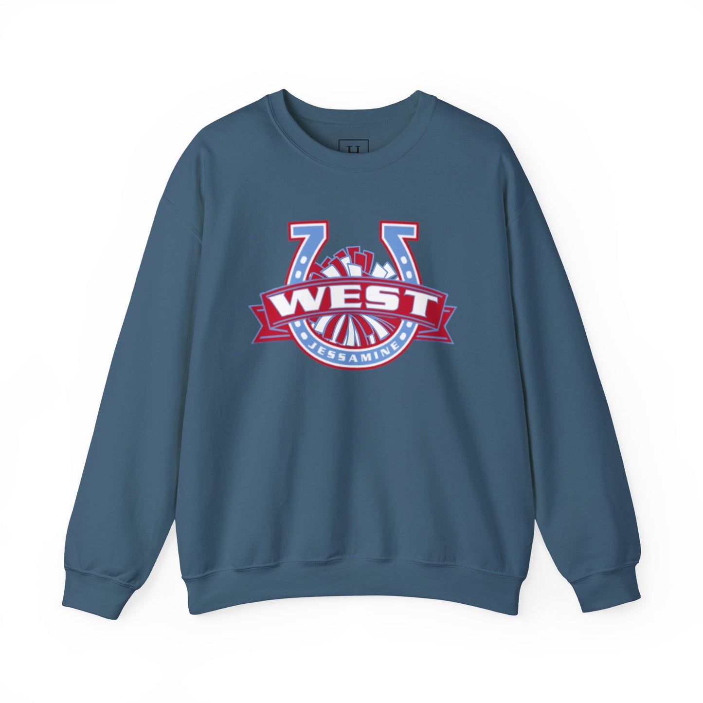 West Jessamine Horseshoe Logo w/ Pom Sweatshirt
