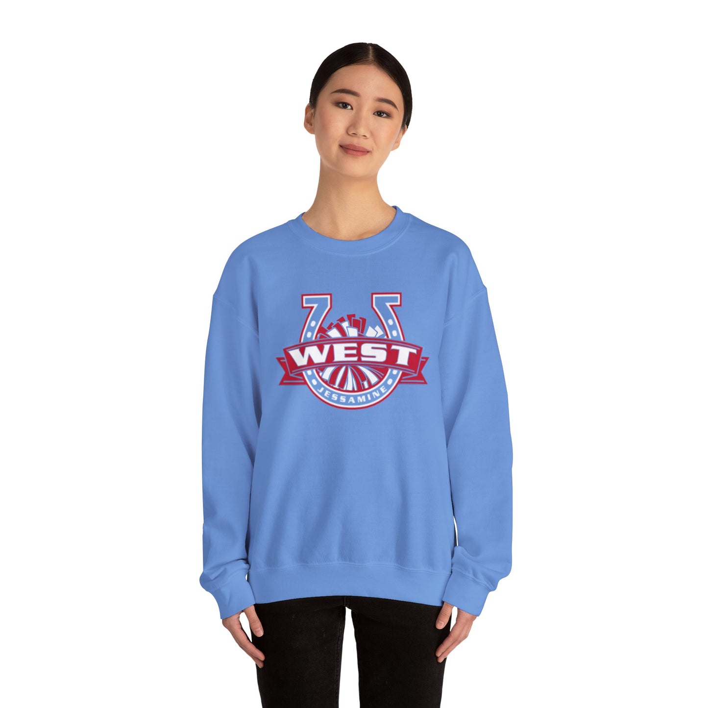 West Jessamine Horseshoe Logo w/ Pom Sweatshirt