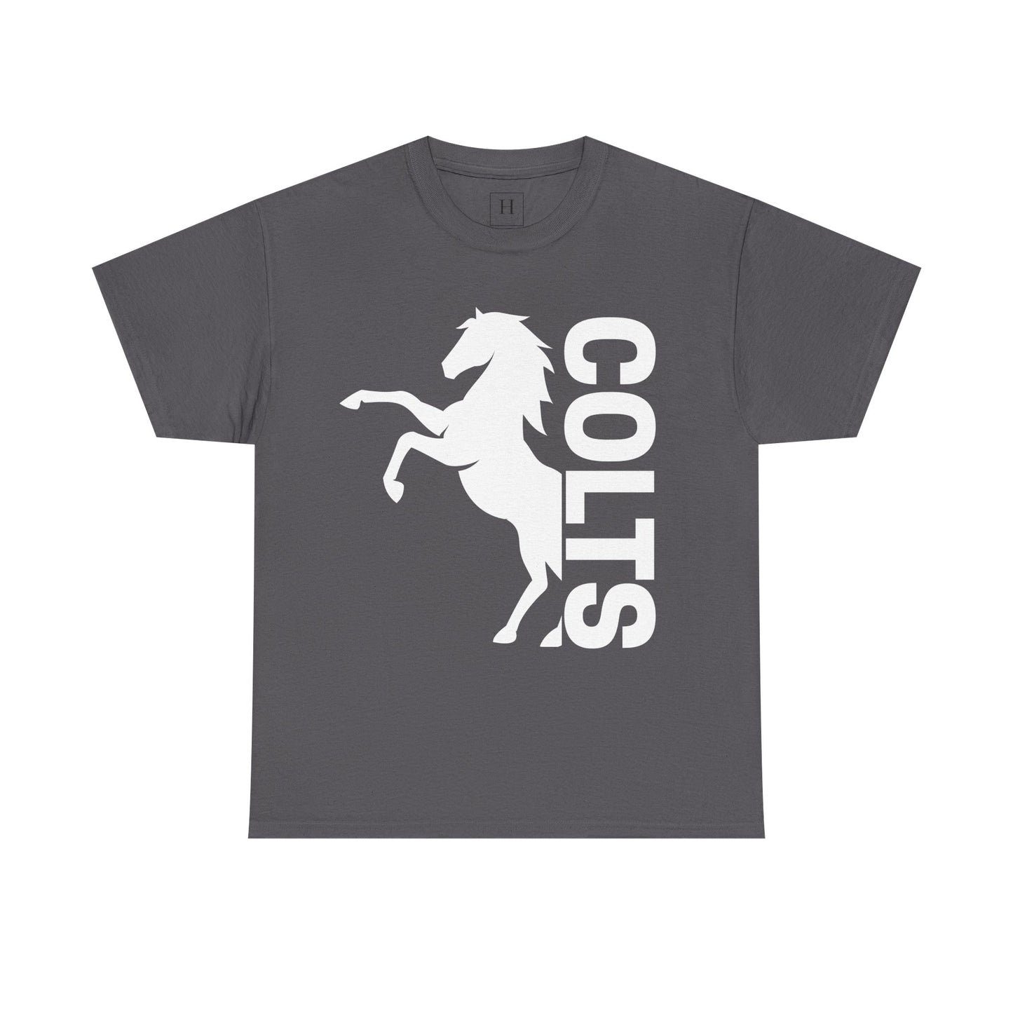 COLTS, Horse in White - Unisex Tee