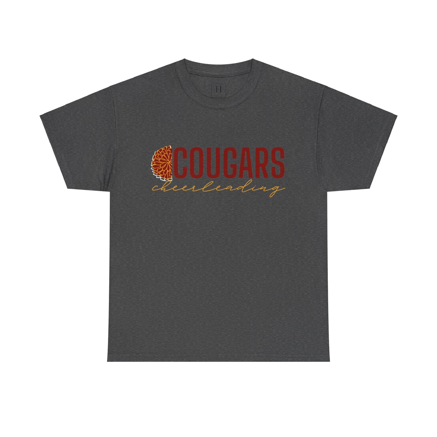 Cougars Cheerleading T-Shirt (Front Only)