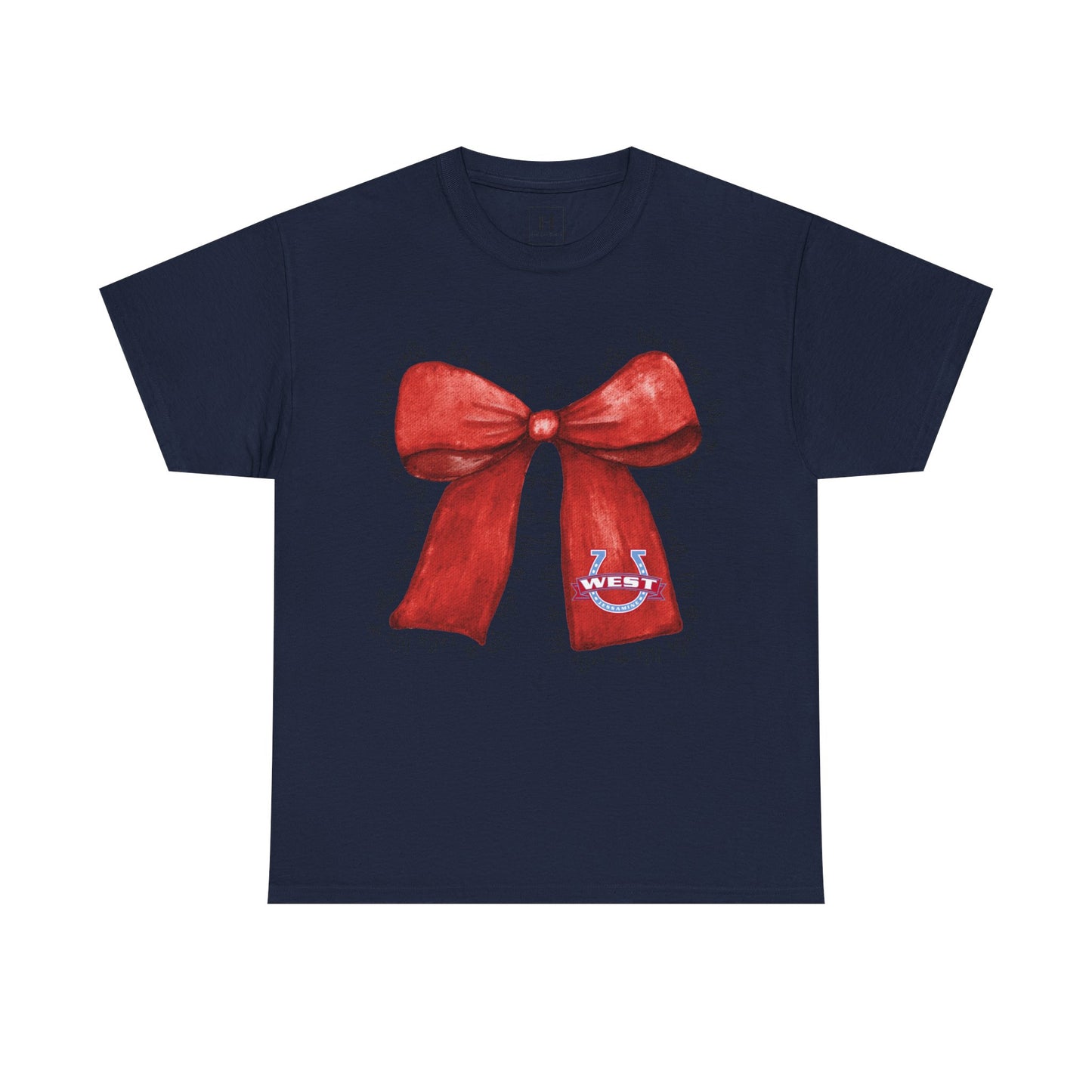Let's Go Colts Bow - West Horseshoe Logo Unisex T-Shirt