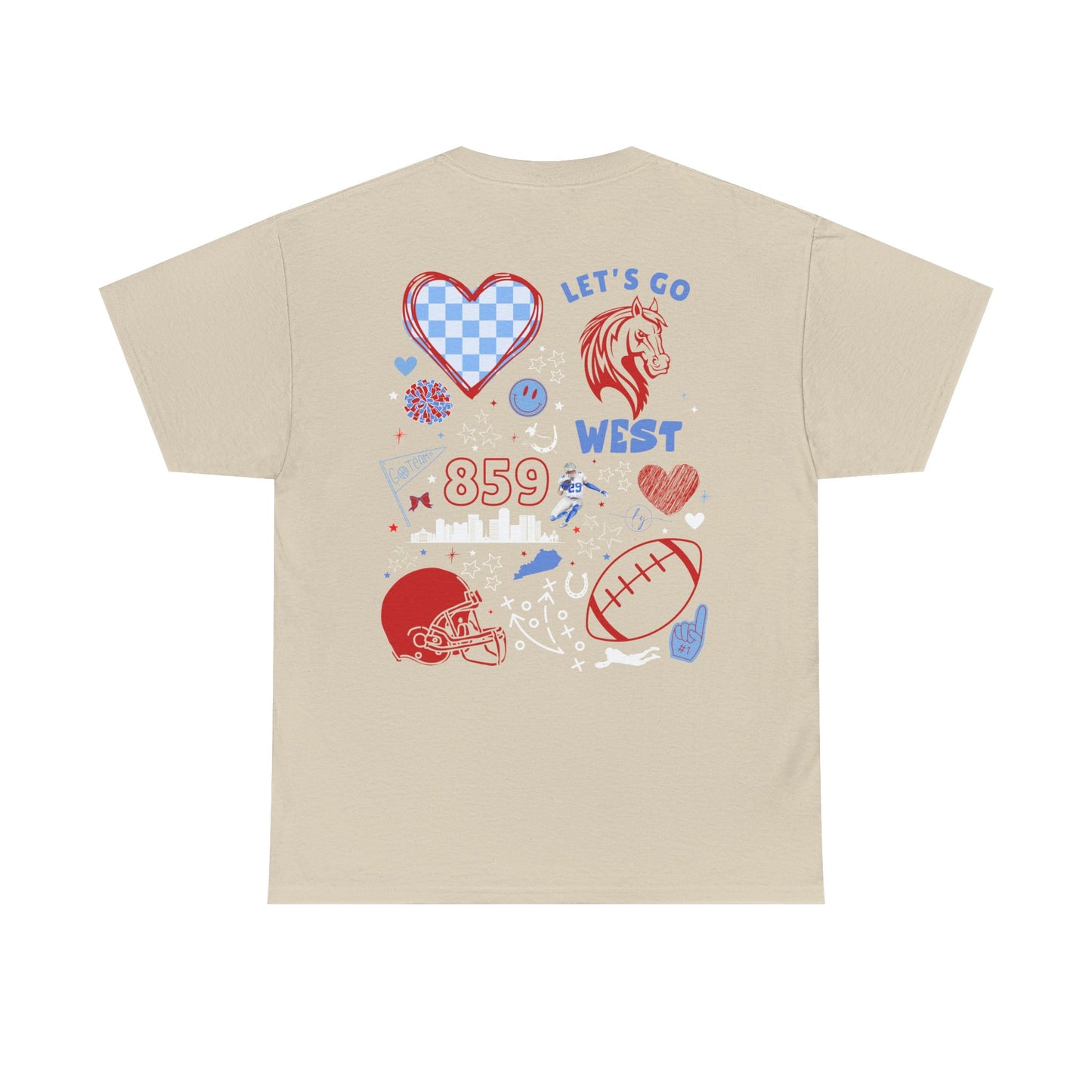 WEST FOOTBALL (FRONT & BACK)
