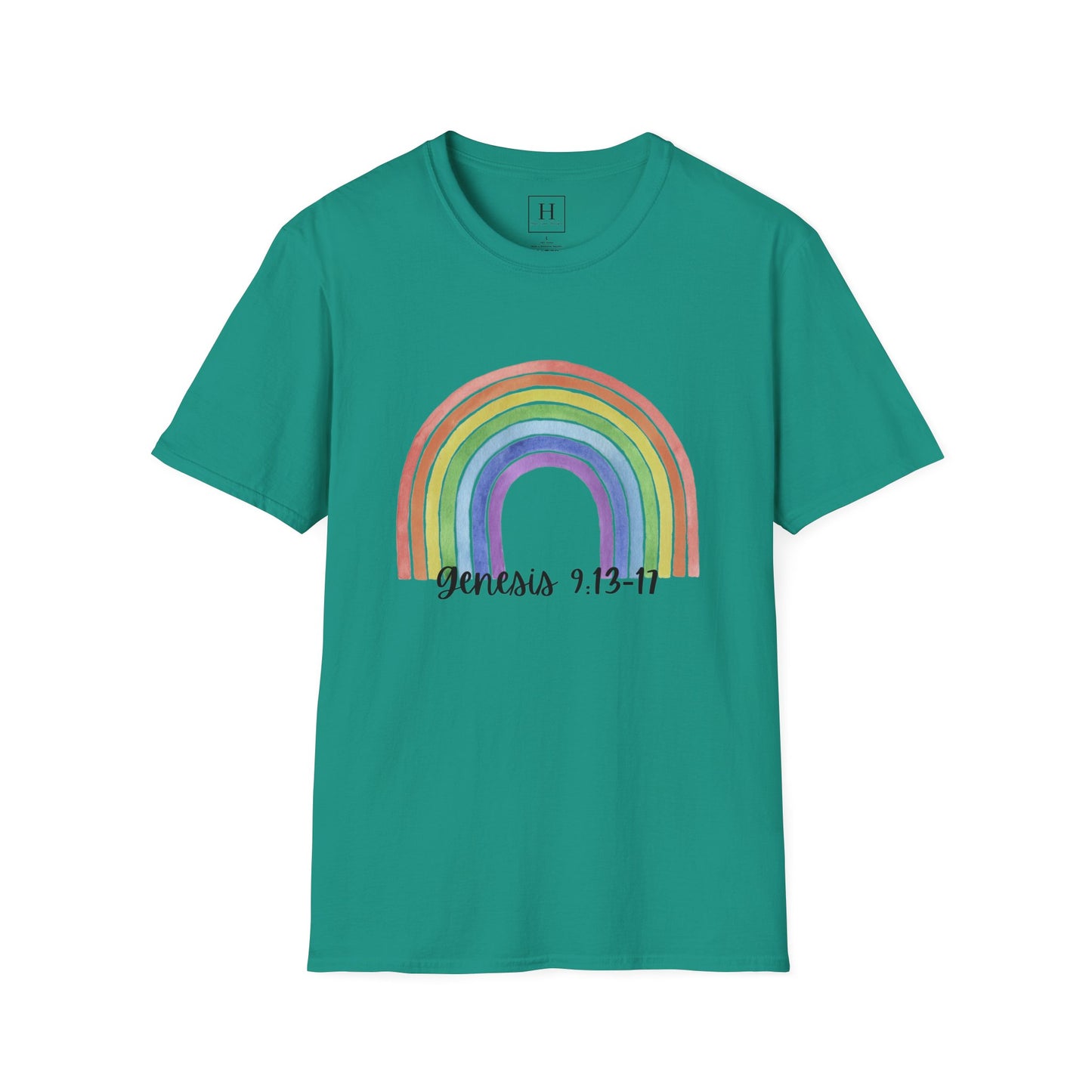 Rainbow Genesis 13 Christian T-shirt