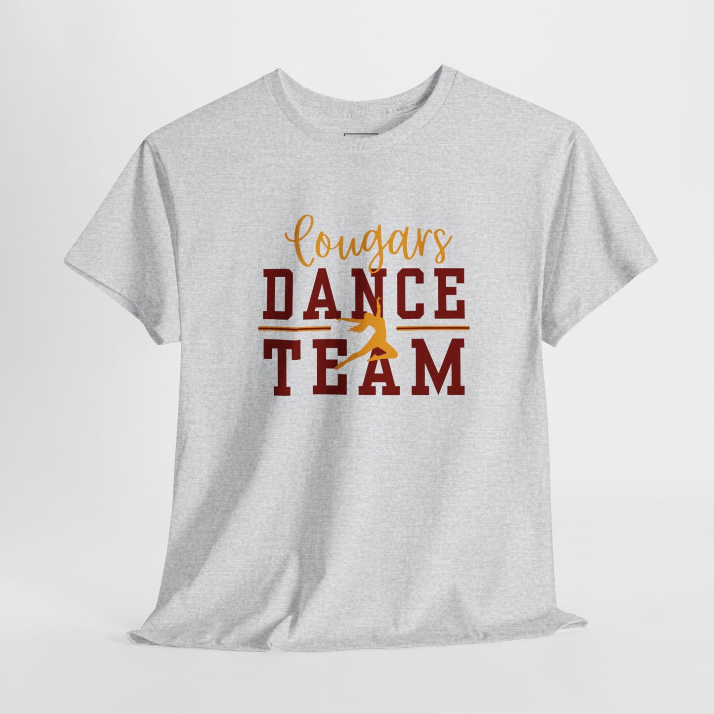 GMS Garrard Middle School Cougars Dance Team T-Shirt (Front Only)