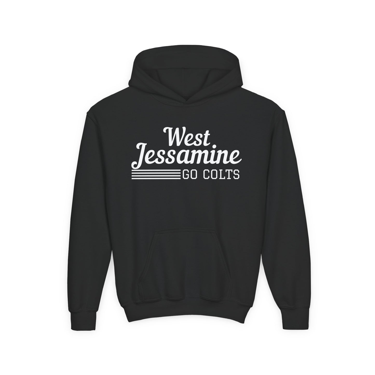 Youth Crewneck HOODIE - West Jessamine Colts - Unisex