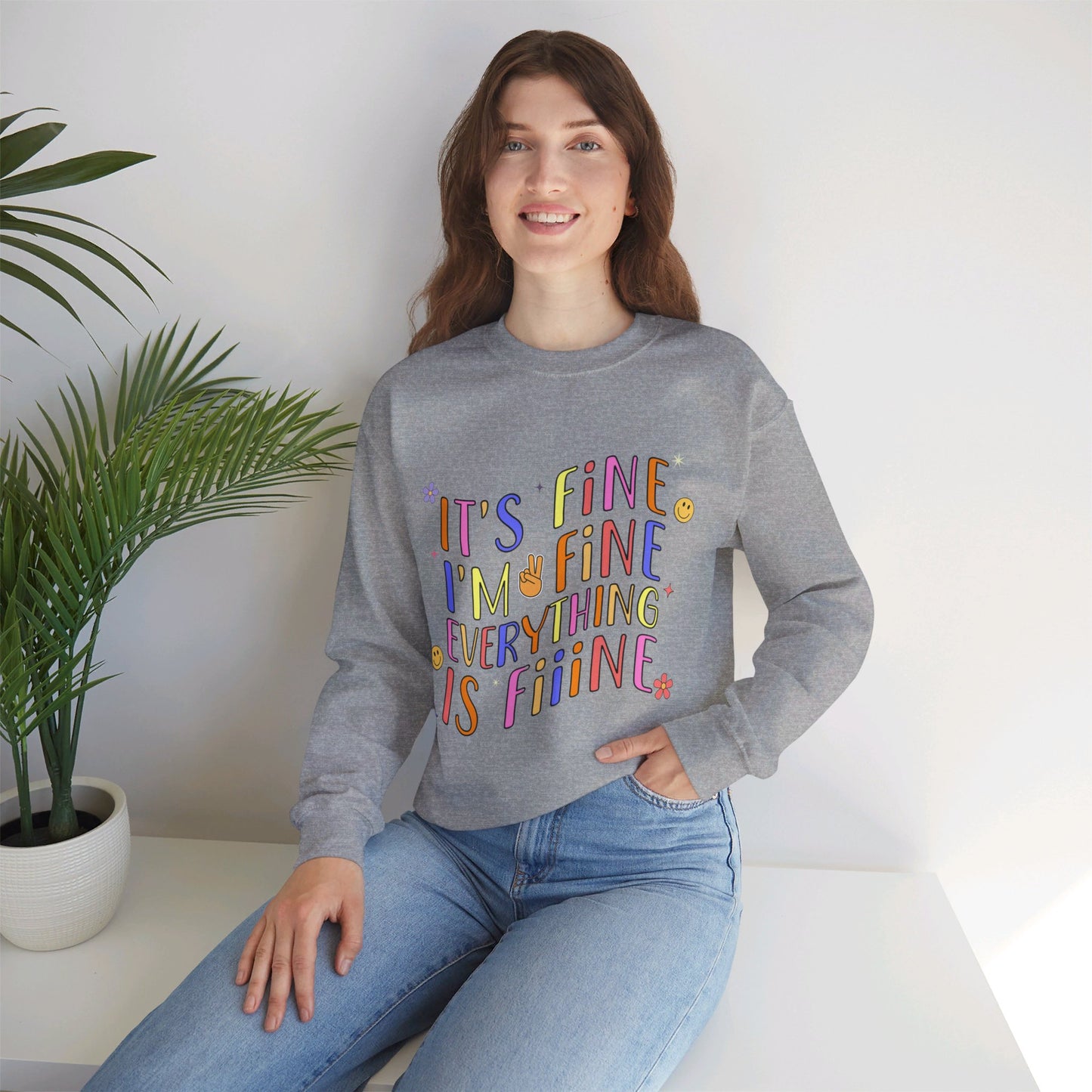 It's Fine, Everything Is Fine Sweater