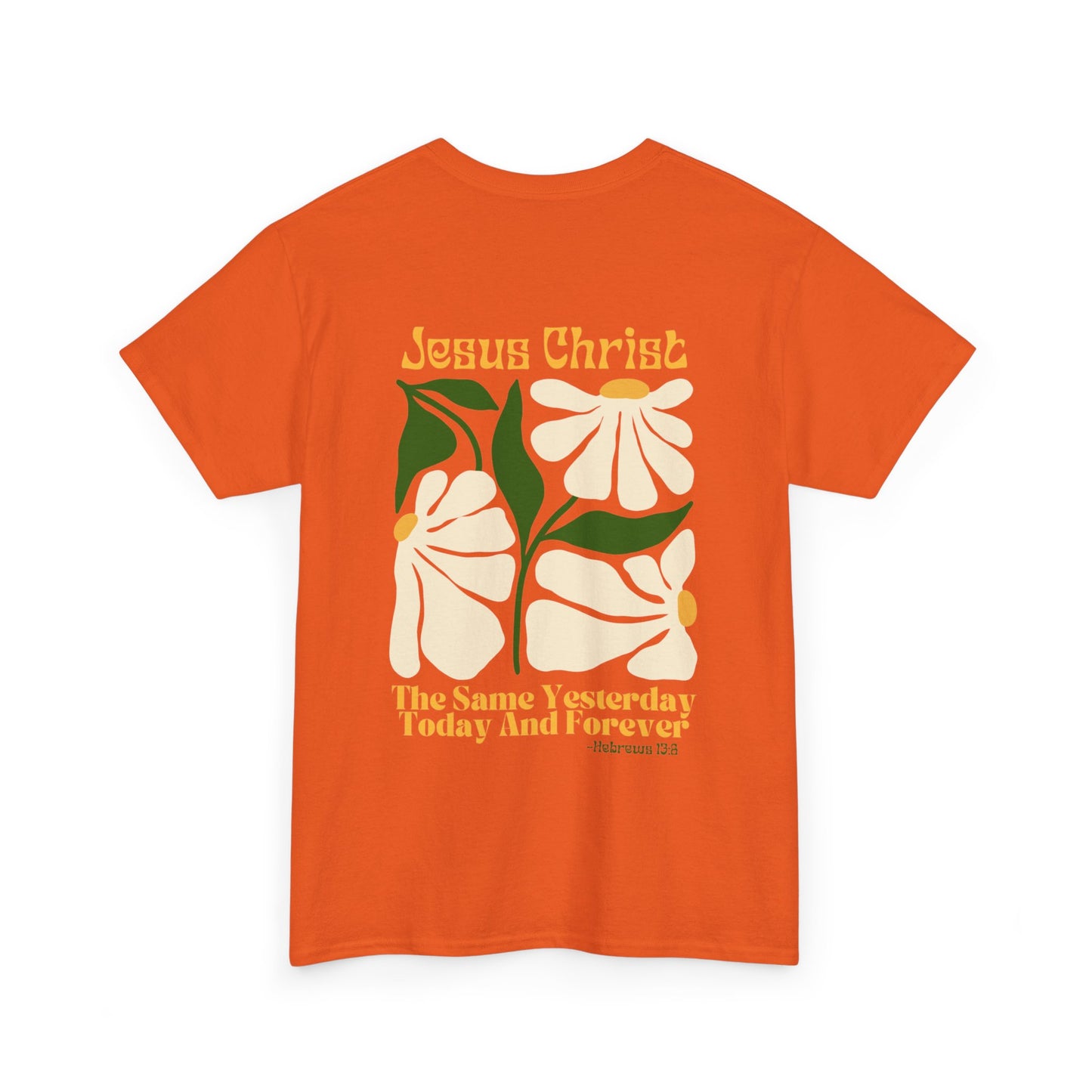 Jesus Never Changes Christian Short Sleeve Tee