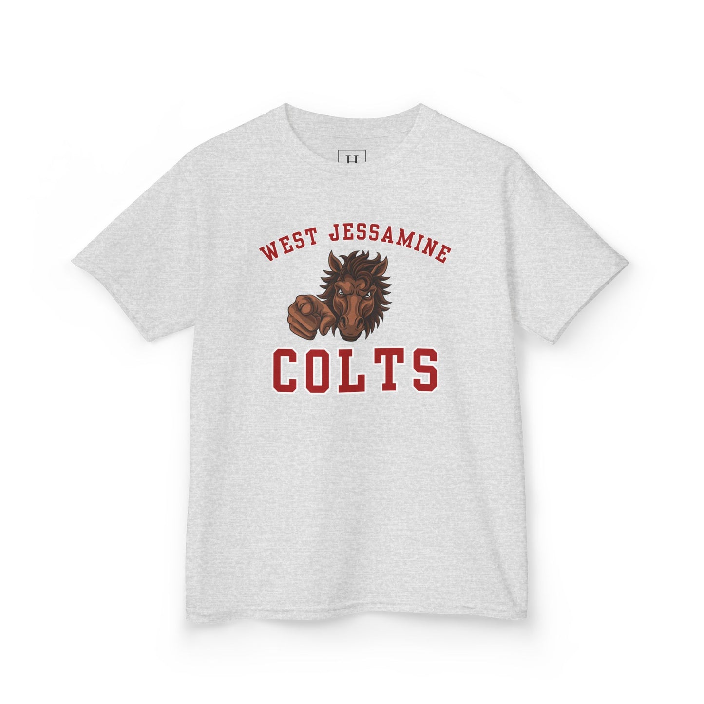 YOUTH --- West Jessamine Colts Mascot - YOU -- Unisex Tee