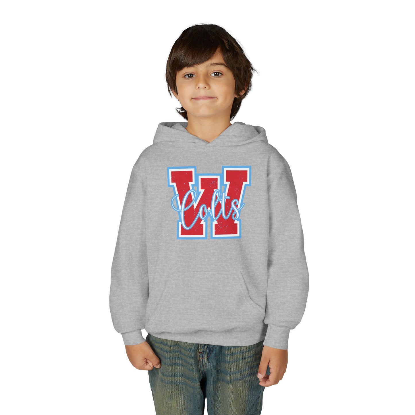 YOUTH -- (W) West Jessamine Colts - Hoodie