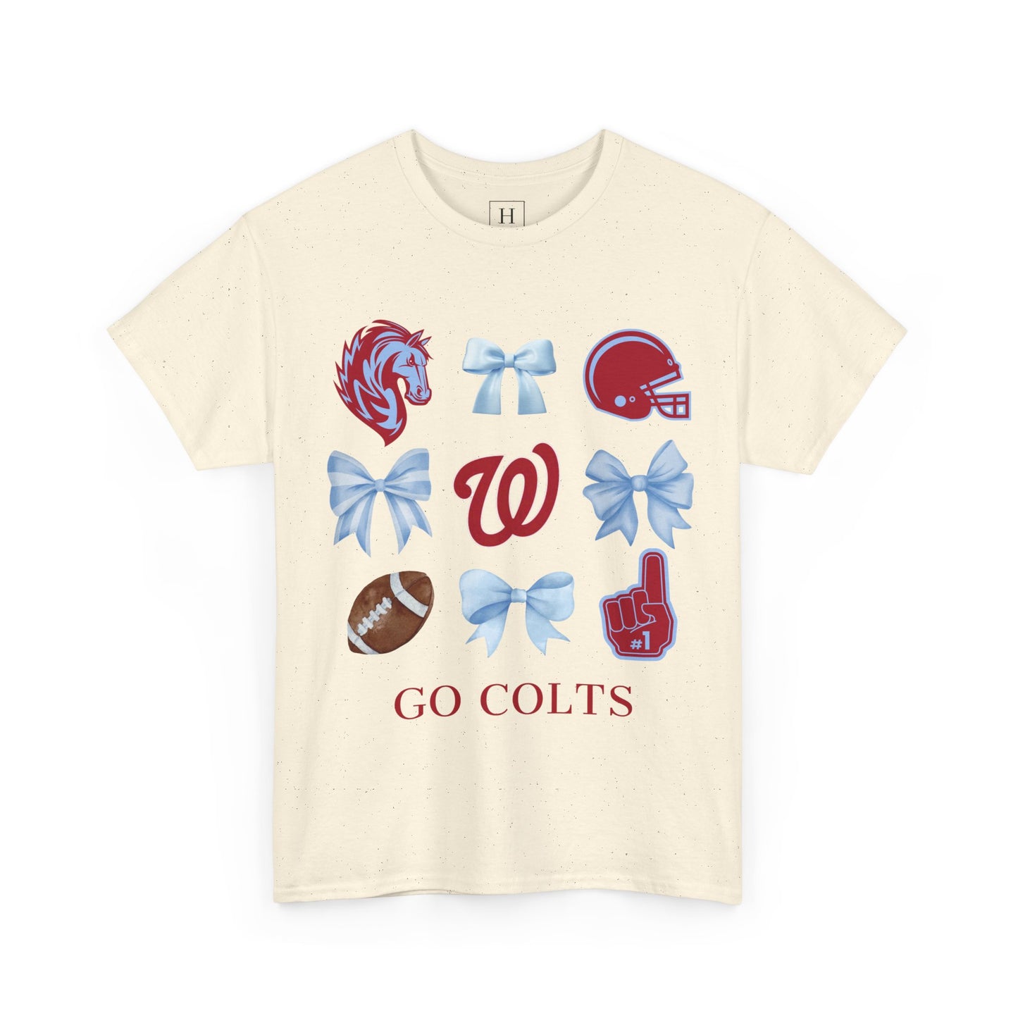 Coquette Football & Bows Unisex Tee - West Jessamine