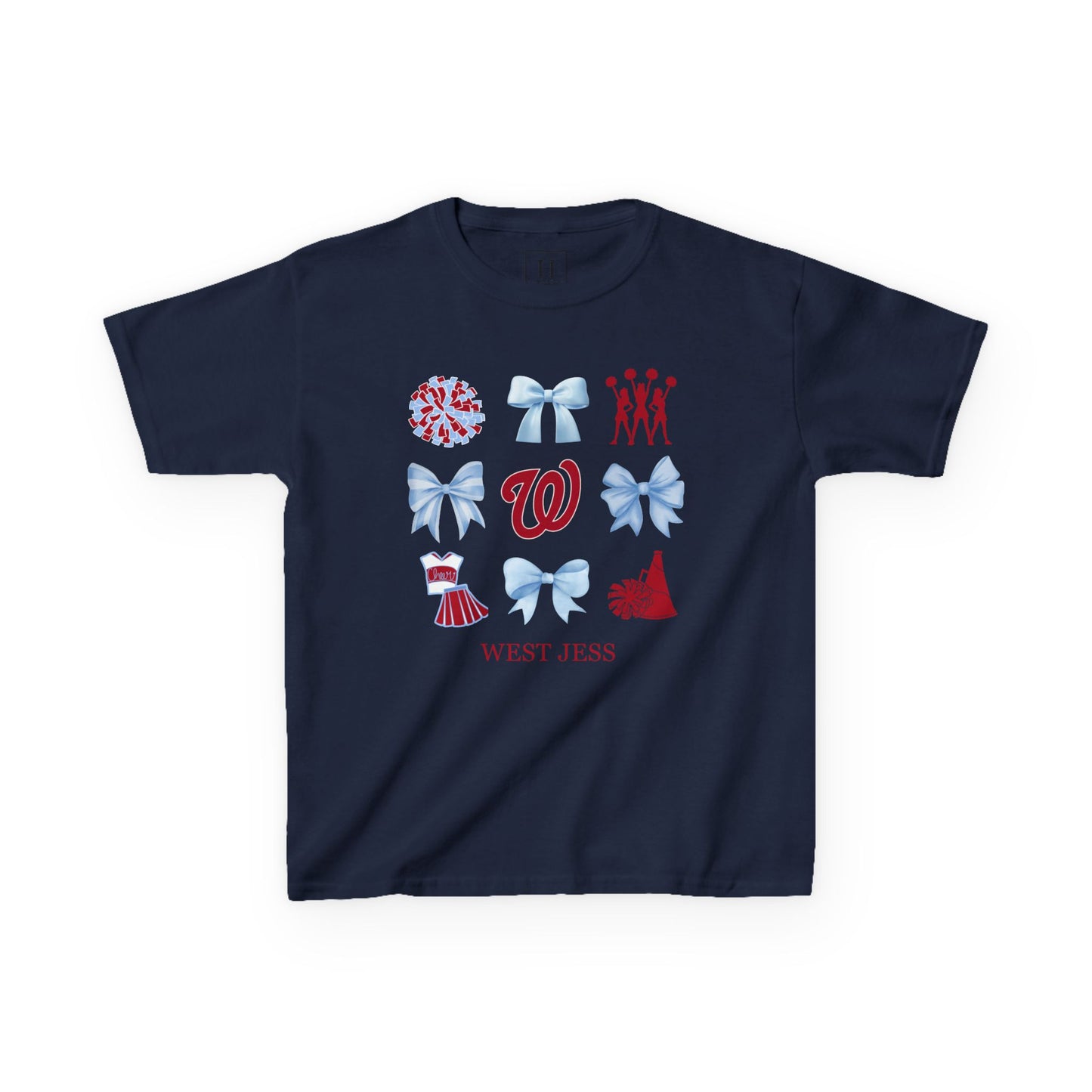YOUTH - West Jessamine Cheerleading Coquette Bows