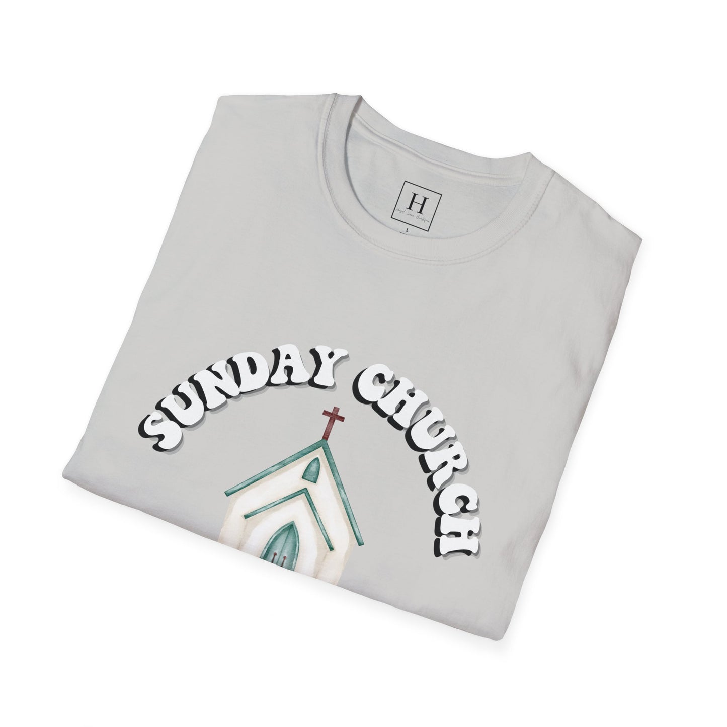 Sunday Church Club Christian T-shirt