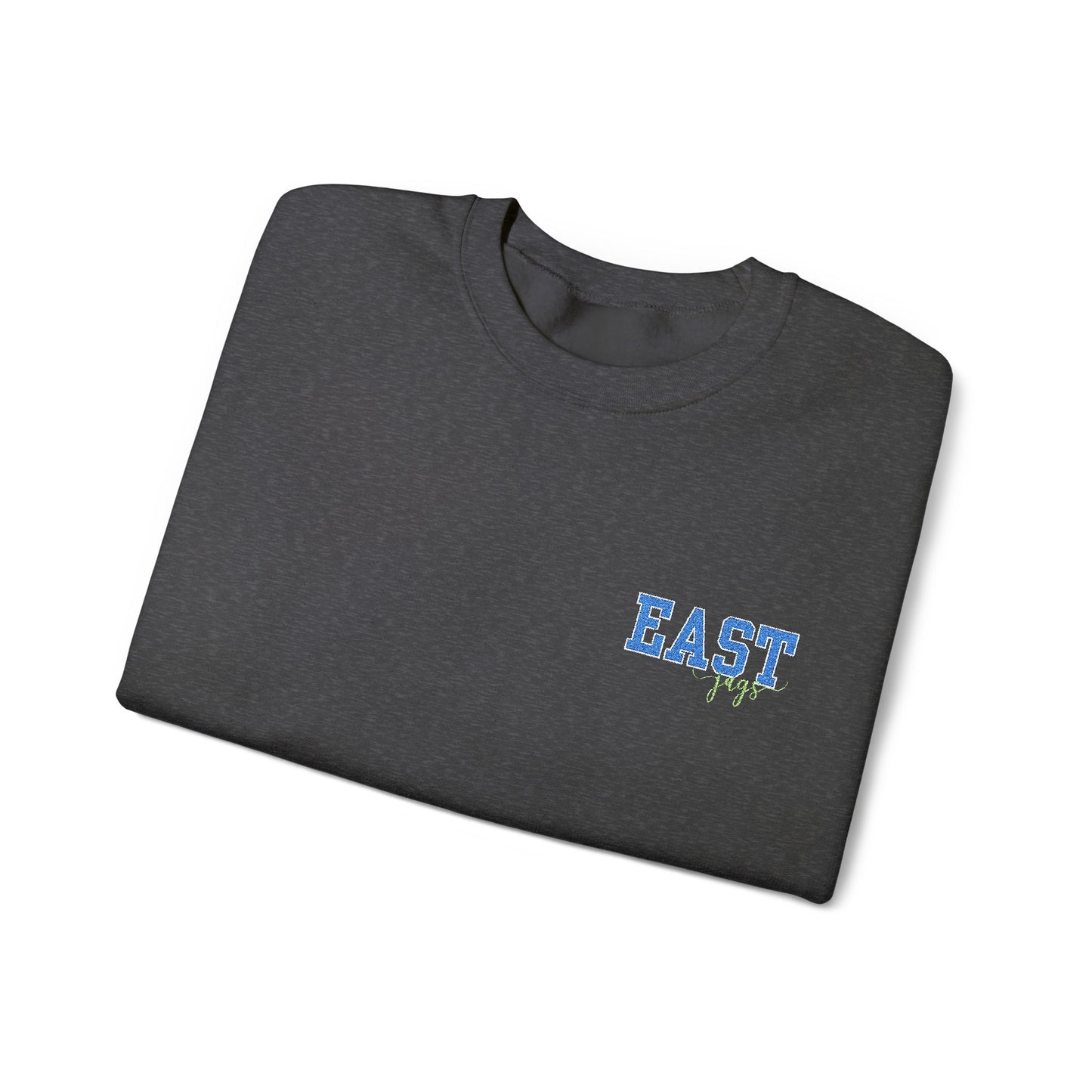 East Jessamine Jags Crewneck Sweatshirt | Unisex Pullover -- Embroidered