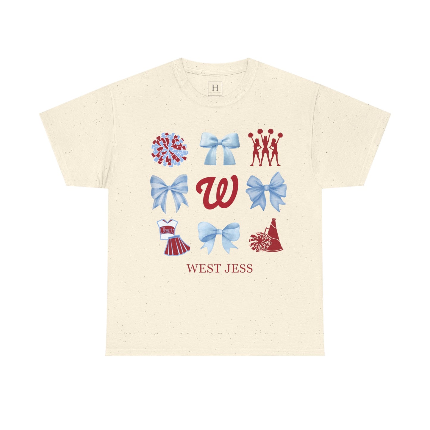 West Jessamine Colts Coquette Cheer Bows - Unisex Tee