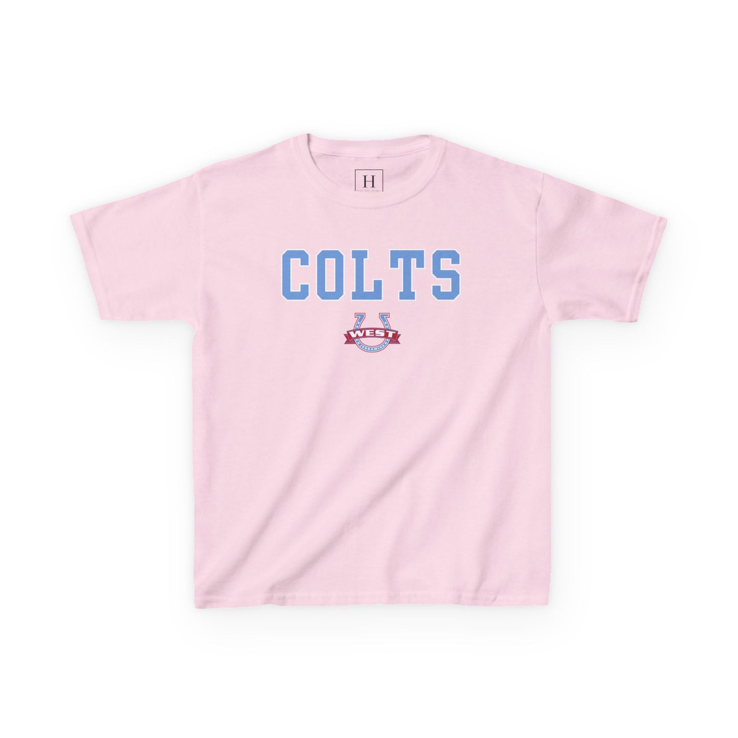 YOUTH --- COLTS - West Horseshoe Logo - Unisex Shirt