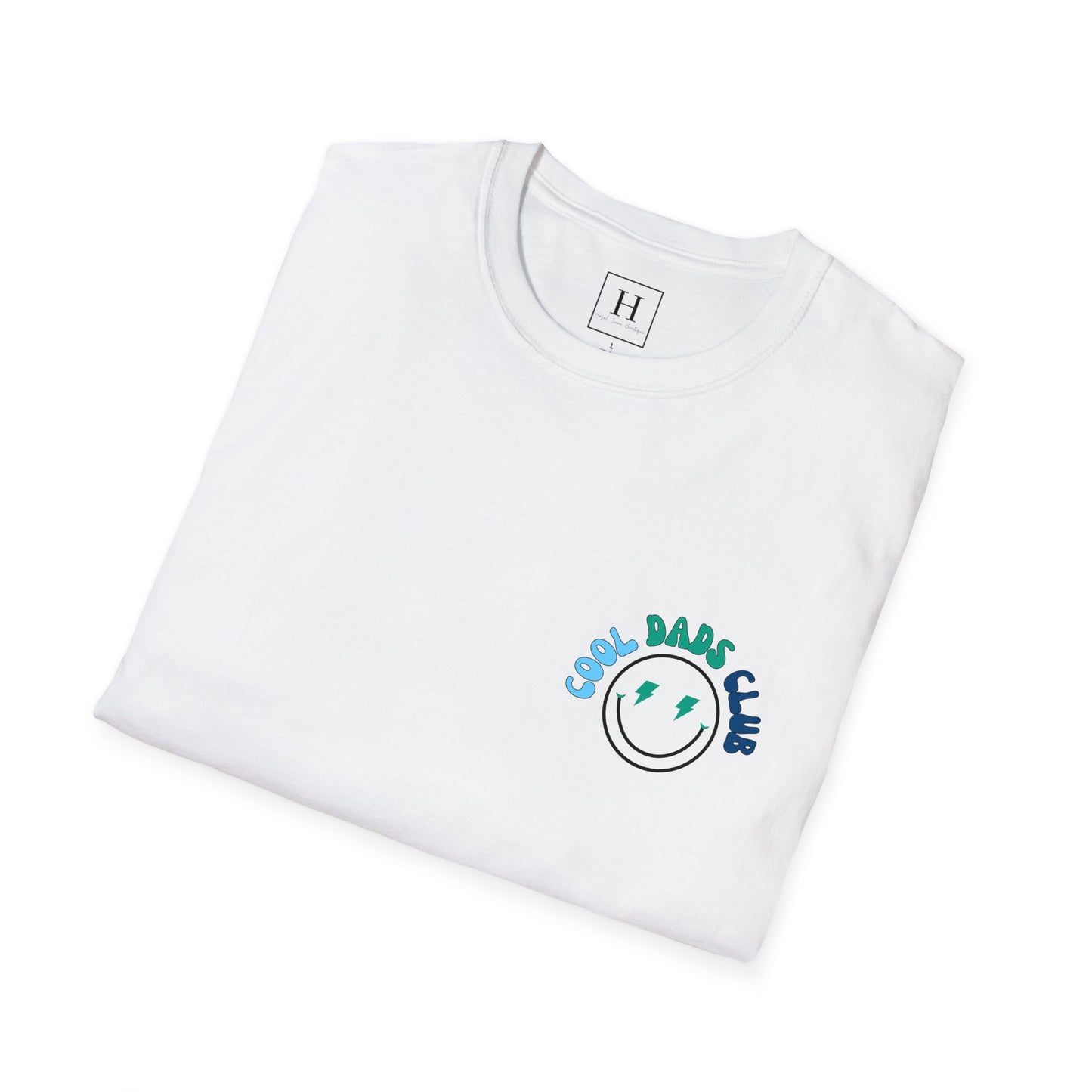 Cool Dads Club T-Shirt (front and back)