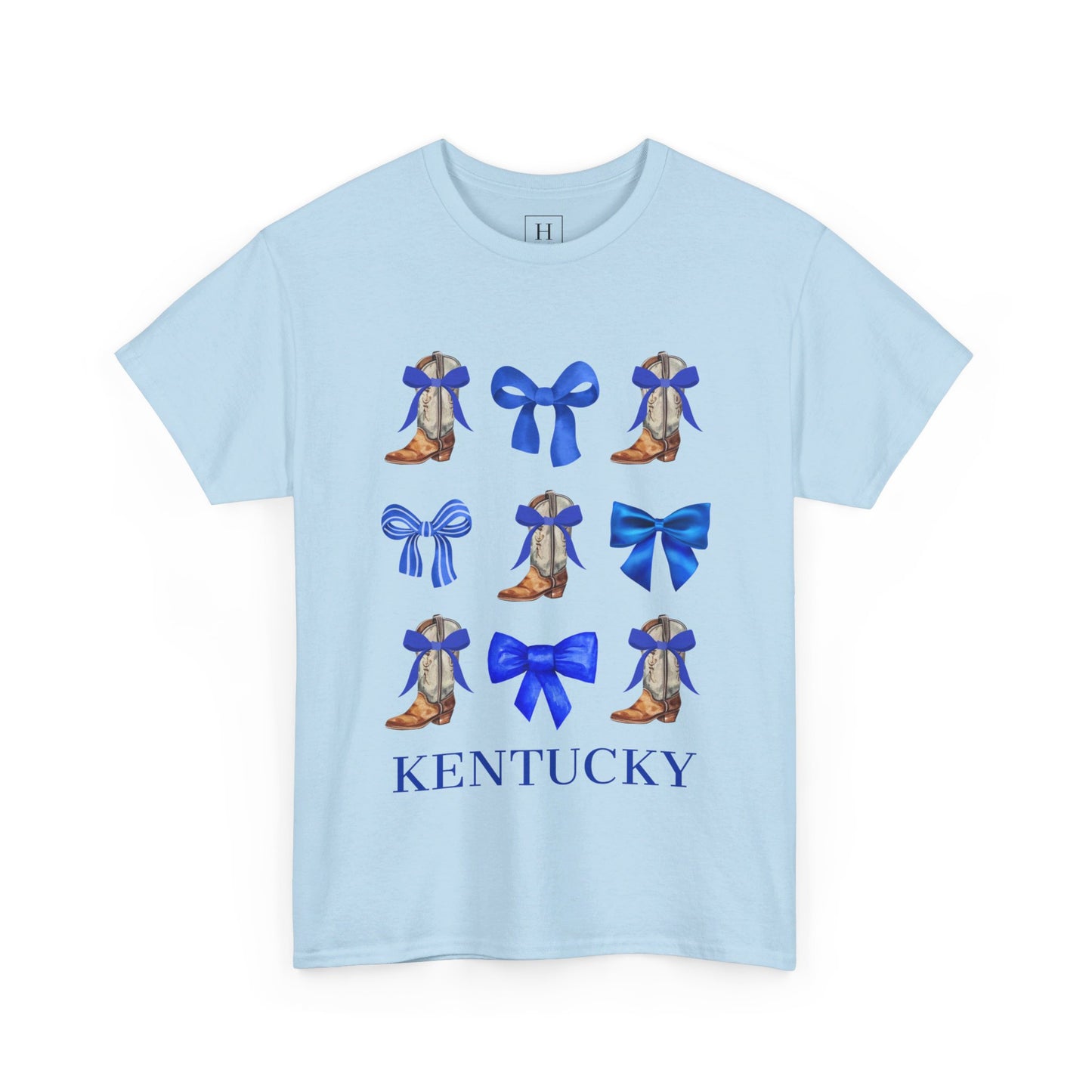Kentucky Wildcats Coquette Bow and Cowgirl Boots Shirt