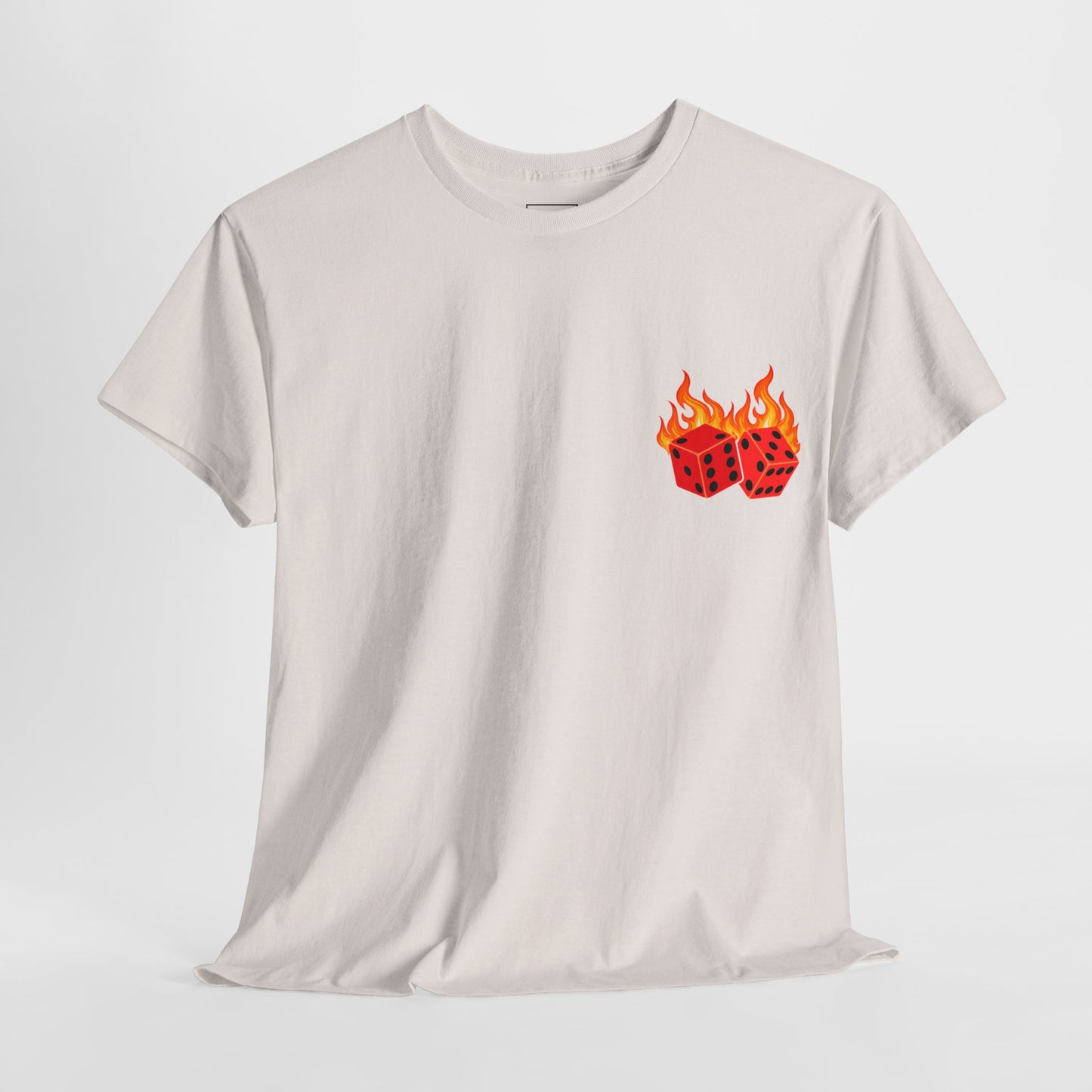 NO LUCK JUST JESUS DICE CHRISTIAN SHIRT (Front and Back)