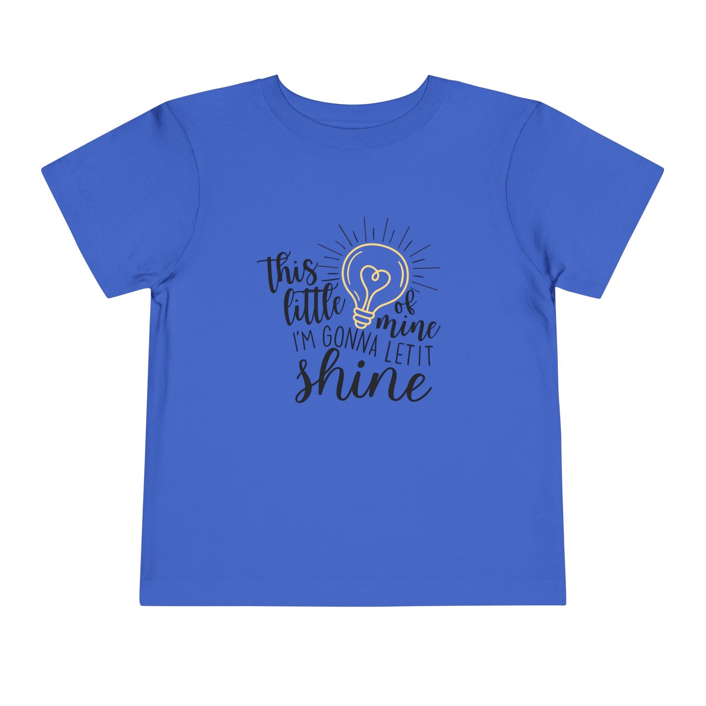 Toddler This Little Light Of Mine Christian Heavy Cotton Tee
