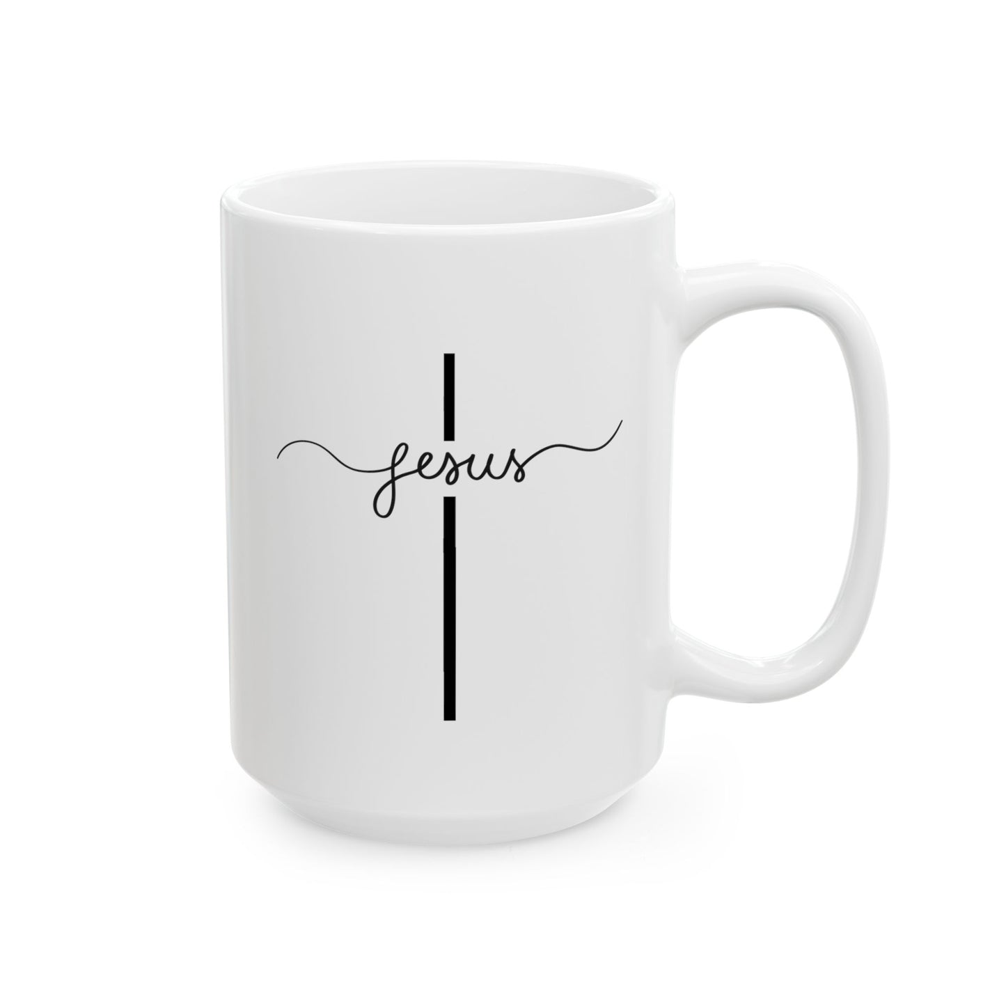 Livin On Caffeine And A Prayer Ceramic Mug, (11oz, 15oz)