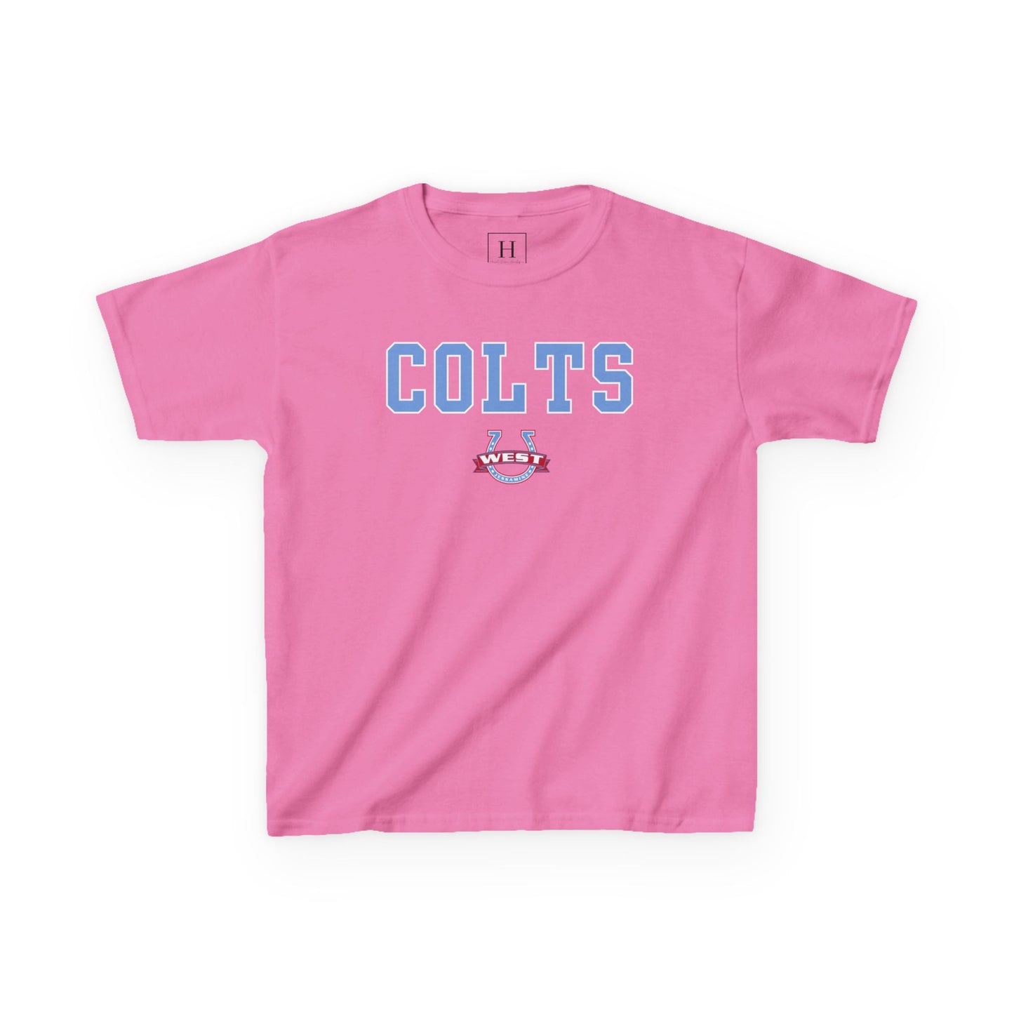 YOUTH --- COLTS - West Horseshoe Logo - Unisex Shirt