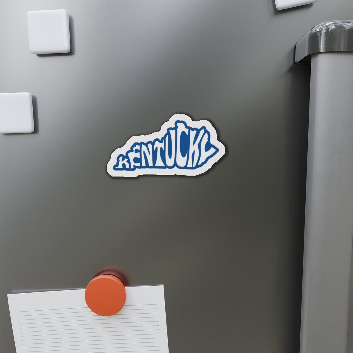 Kentucky Die-Cut Magnets for Home Decor, Stylish Refrigerator Magnet, Personalized Office Decor, Custom Gift Idea, Modern Home Accessories