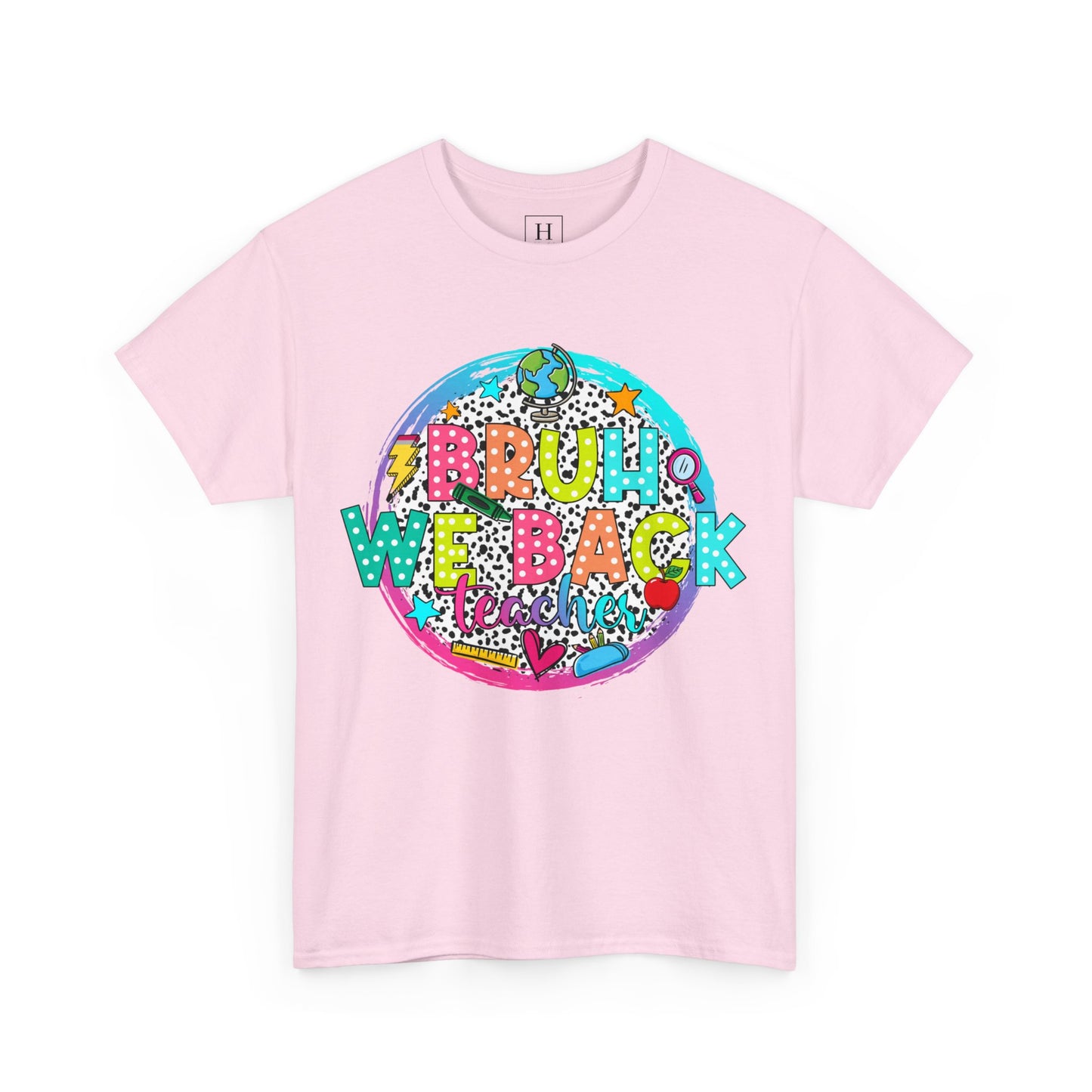 Bruh We Back Teacher T-Shirt