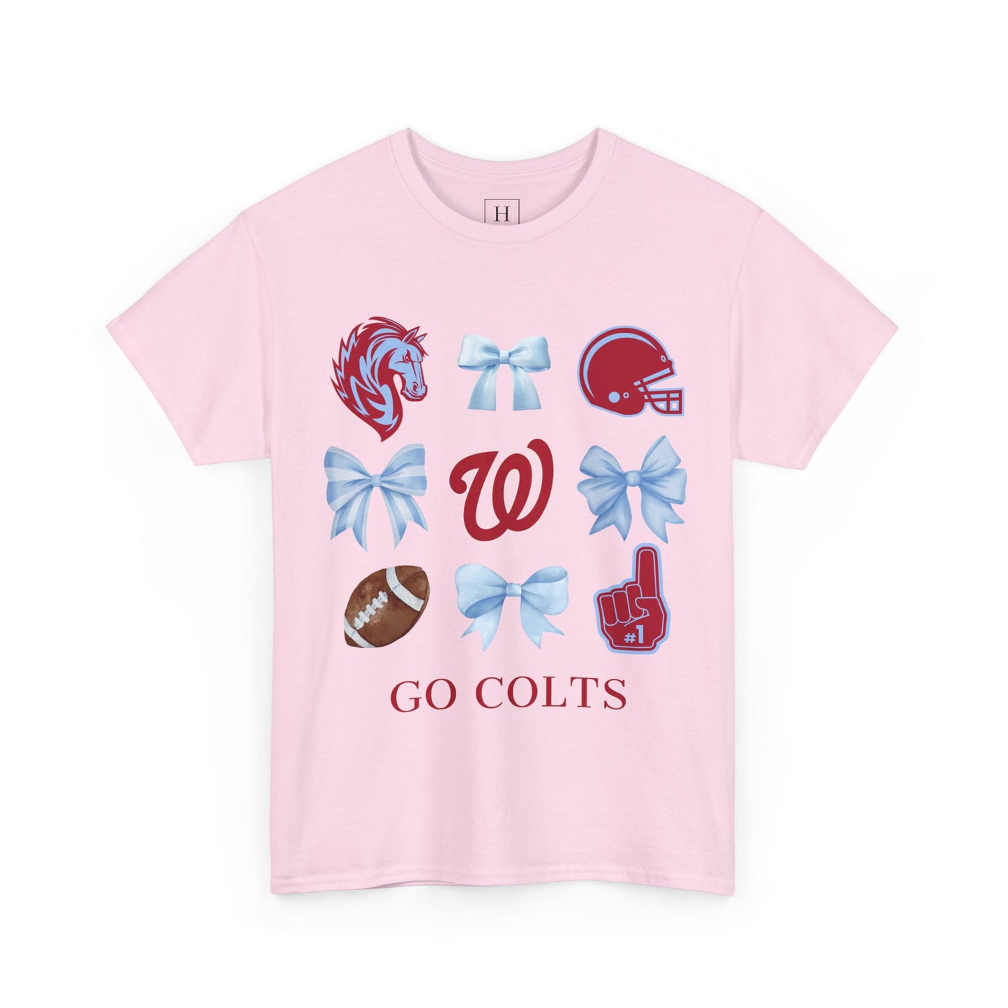 Coquette Football & Bows Unisex Tee - West Jessamine