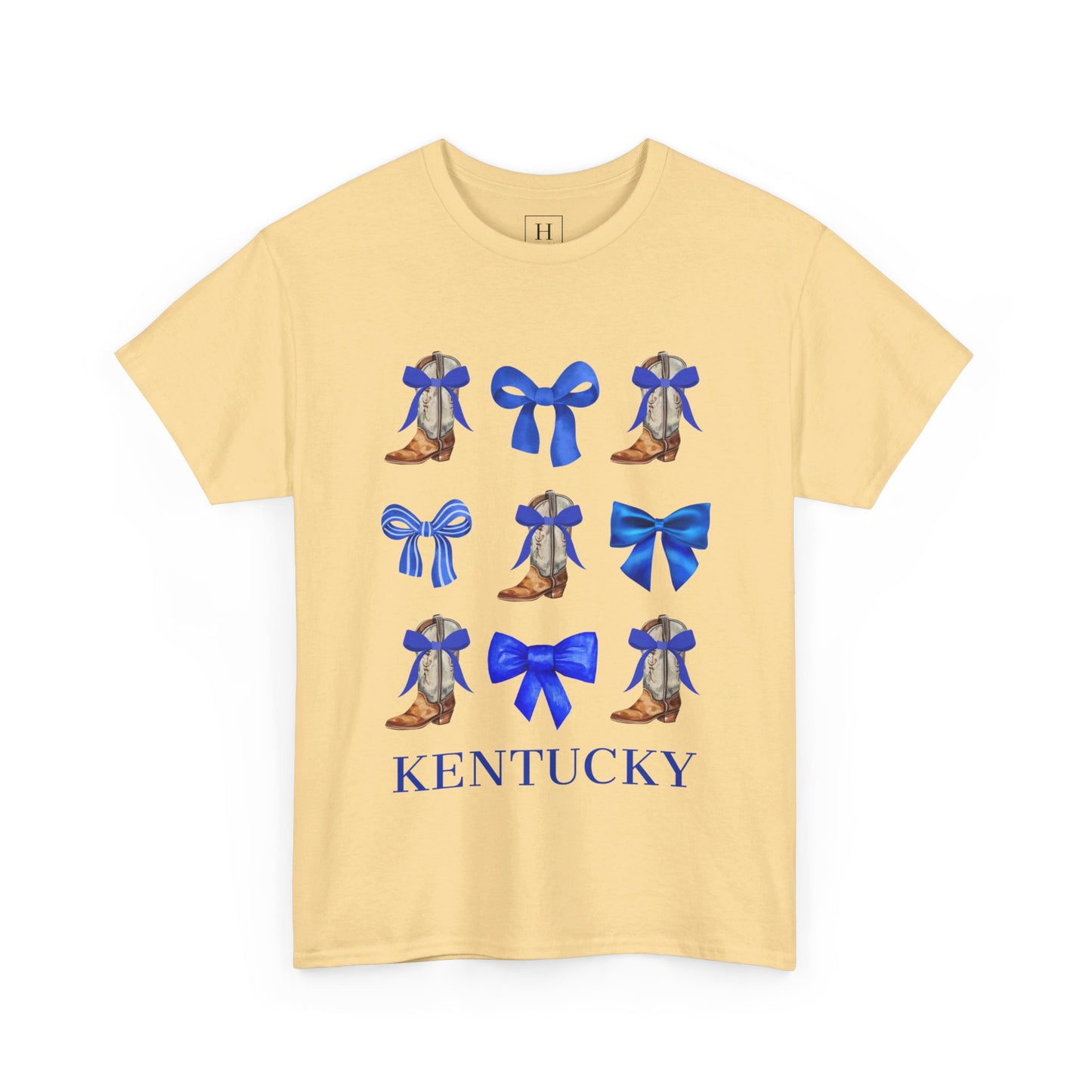 Kentucky Wildcats Coquette Bow and Cowgirl Boots Shirt
