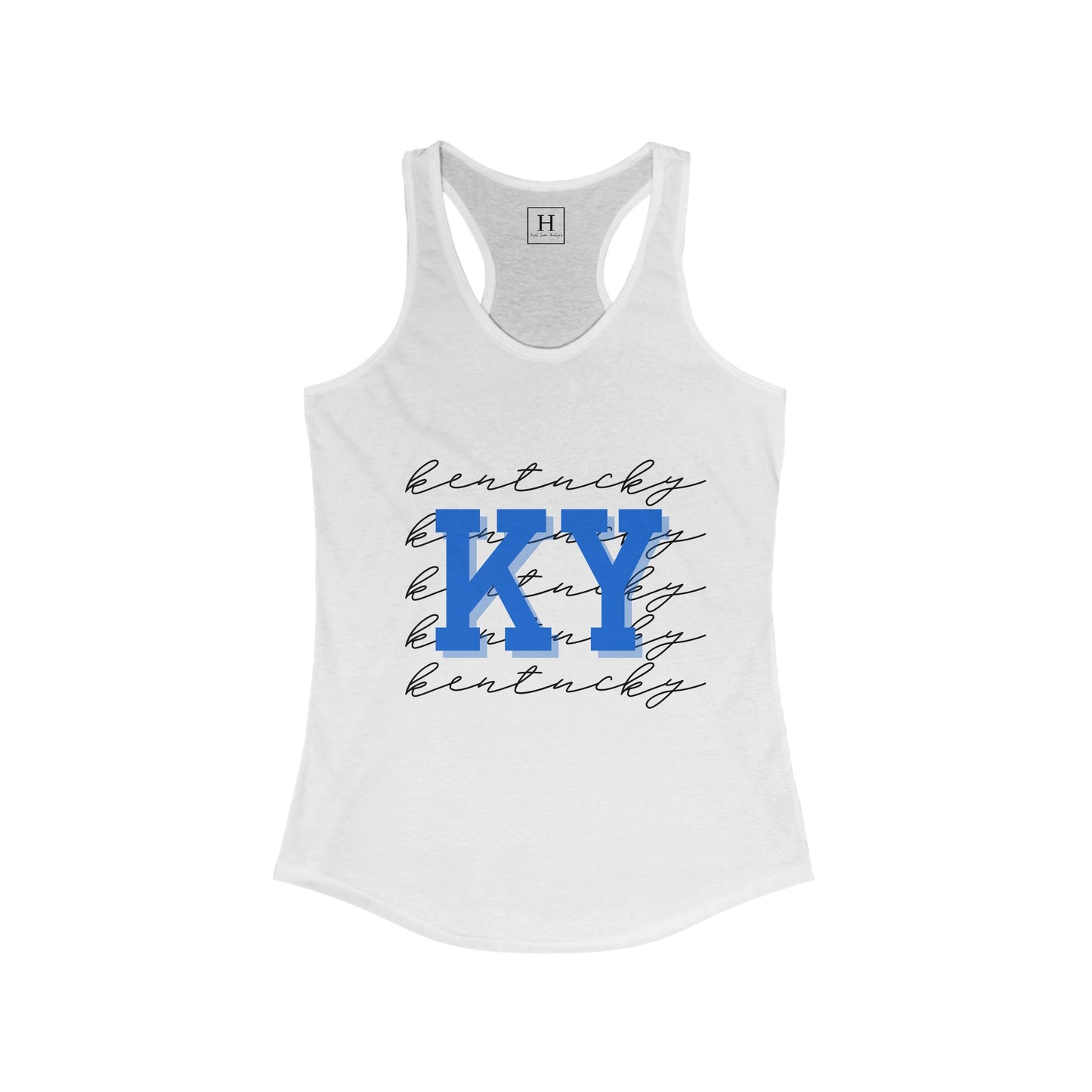 Kentucky KY racerback tank top