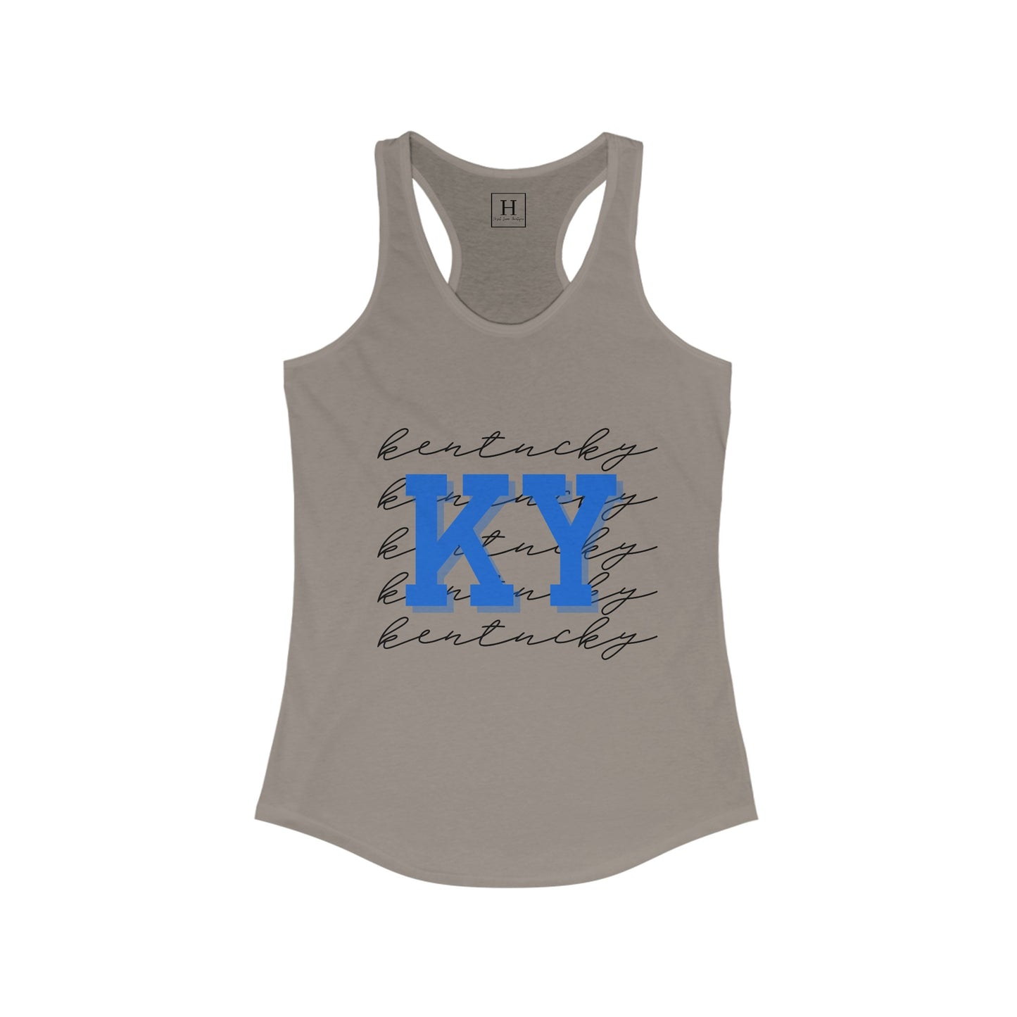 Kentucky KY racerback tank top