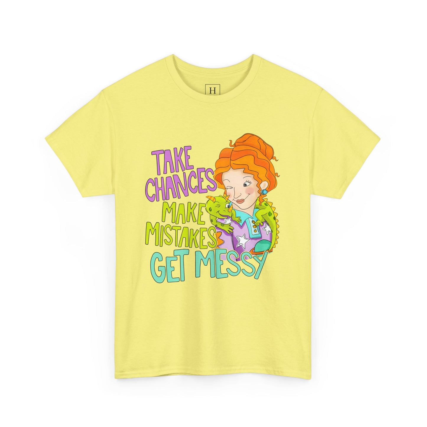 Take Chances Make Mistakes Ms. Frizzle Teacher T-Shirt