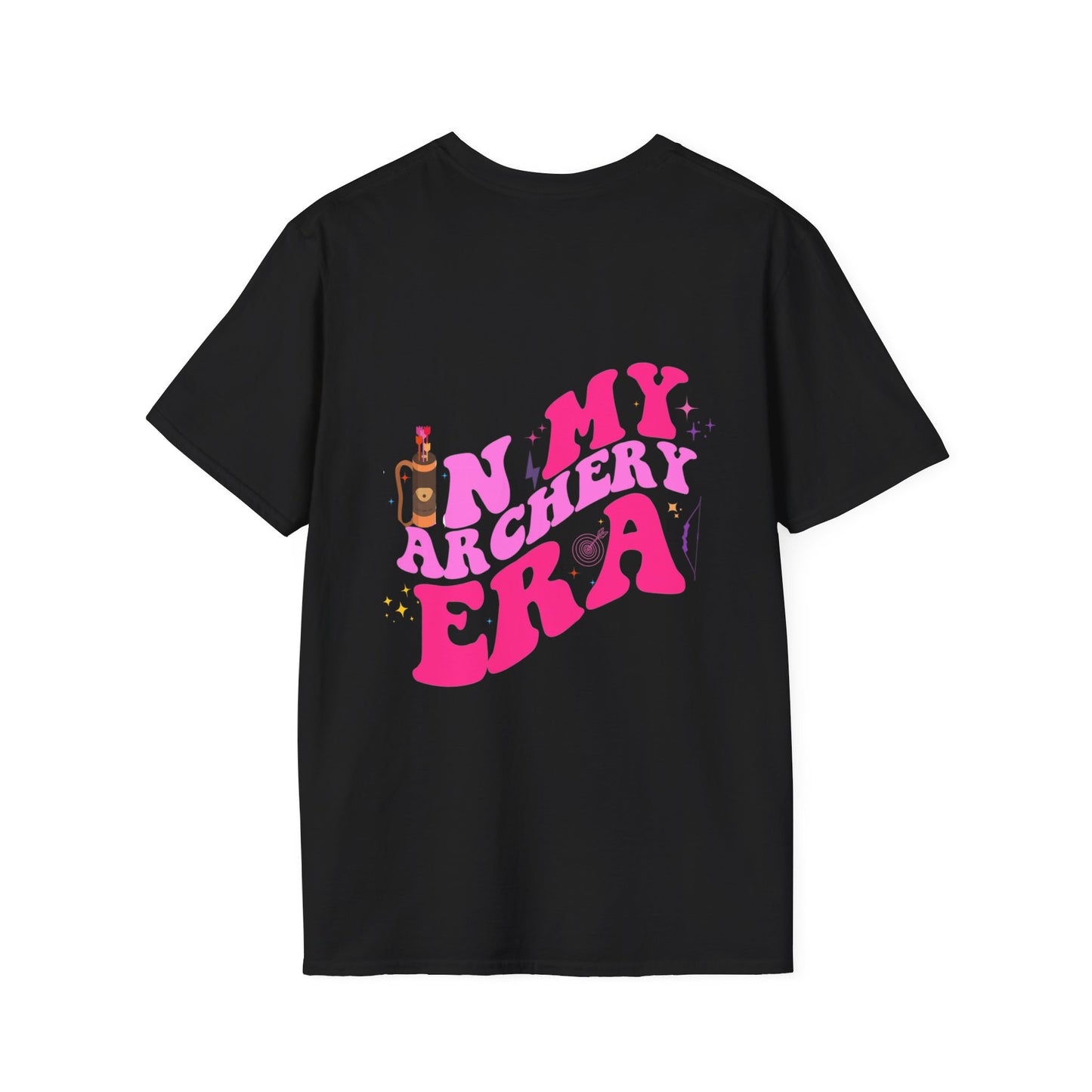 in my archery ERA pink tshirt