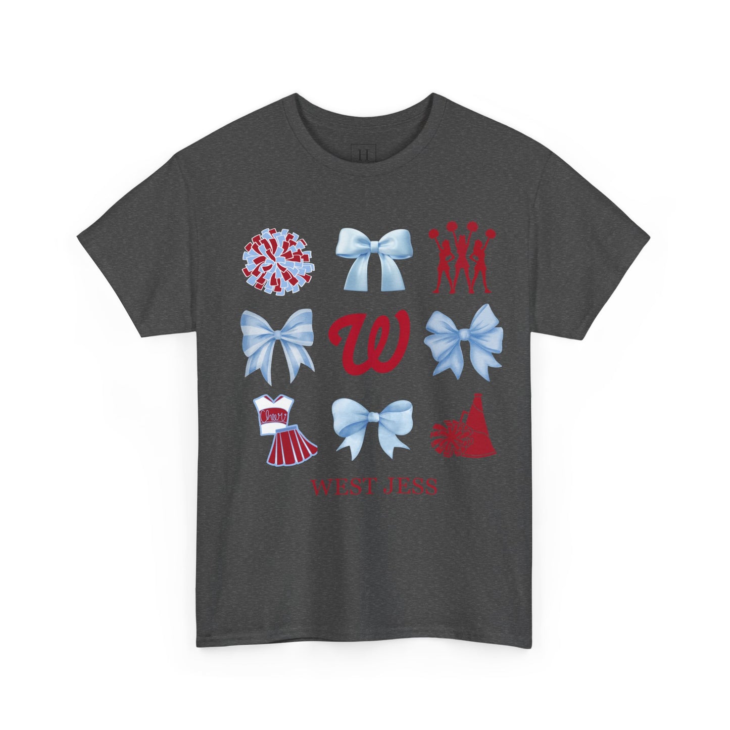 West Jessamine Colts Coquette Cheer Bows - Unisex Tee