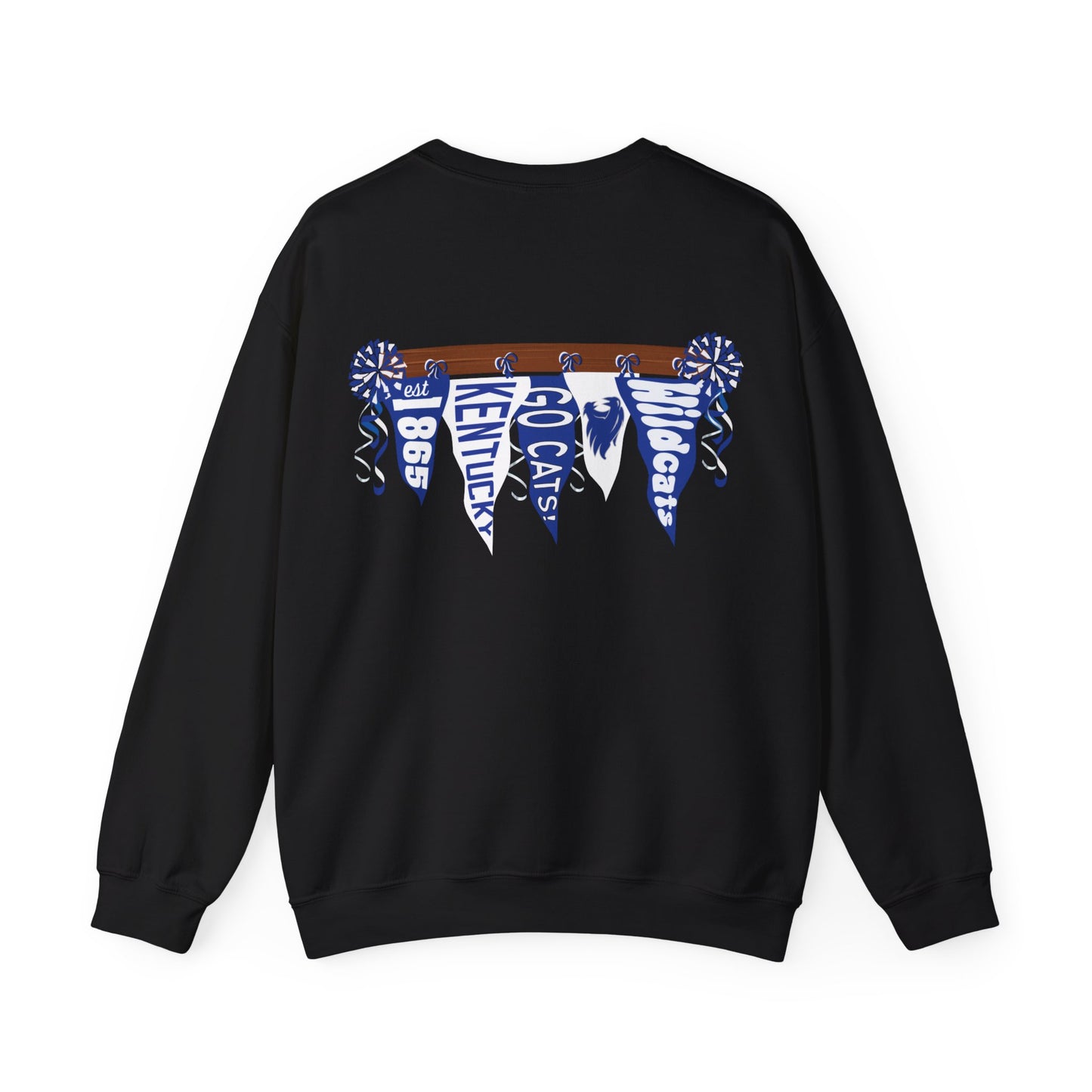 Kentucky Wildcats Pennant Sweater (Front & Back)