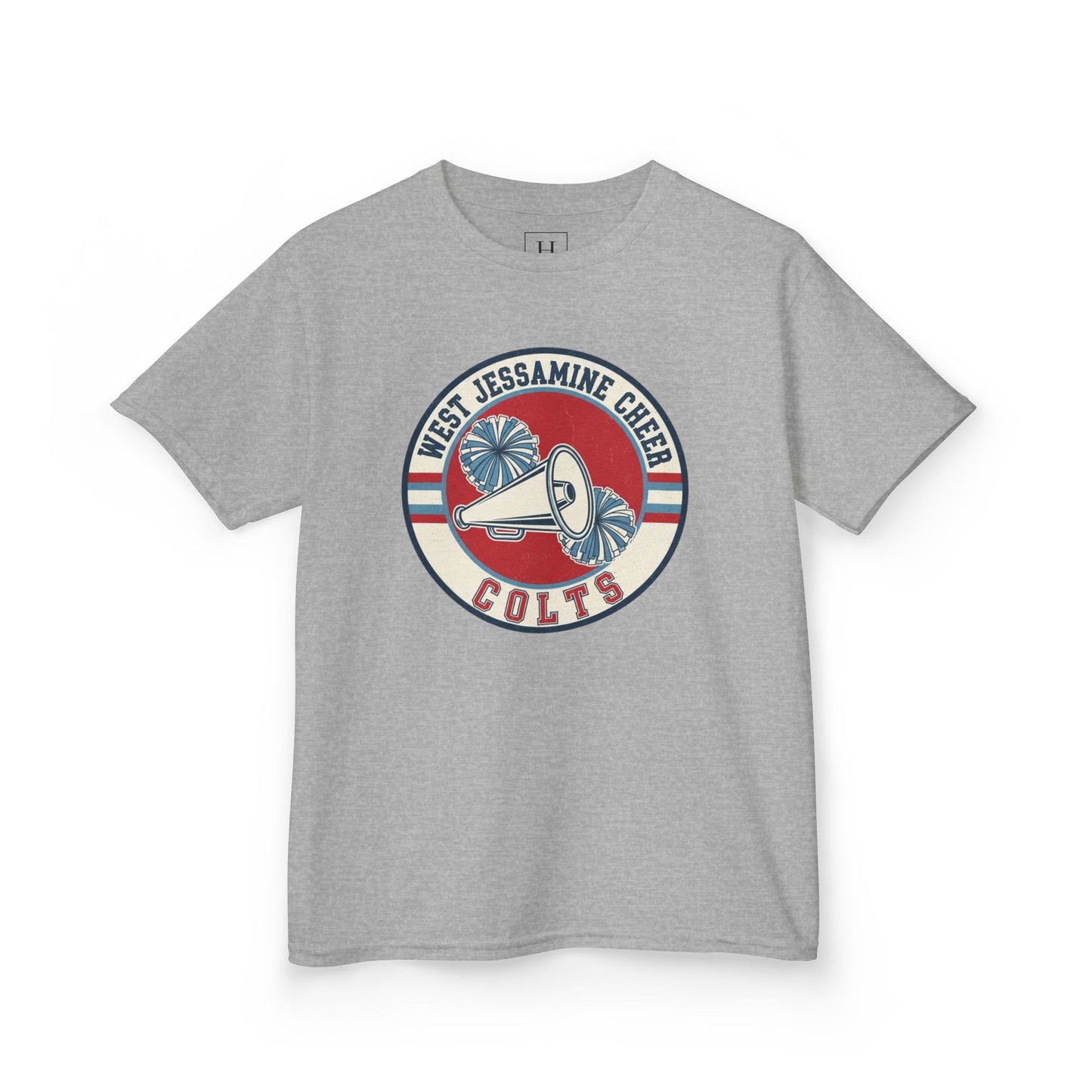YOUTH -- Vintage West Jessamine Cheer - Colts - Unisex Tee