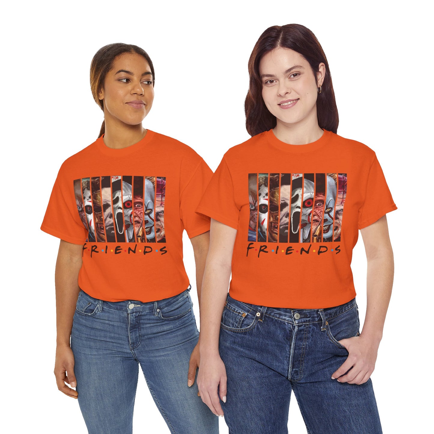 Halloween; Friends with Classic Horror Characters -- Unisex