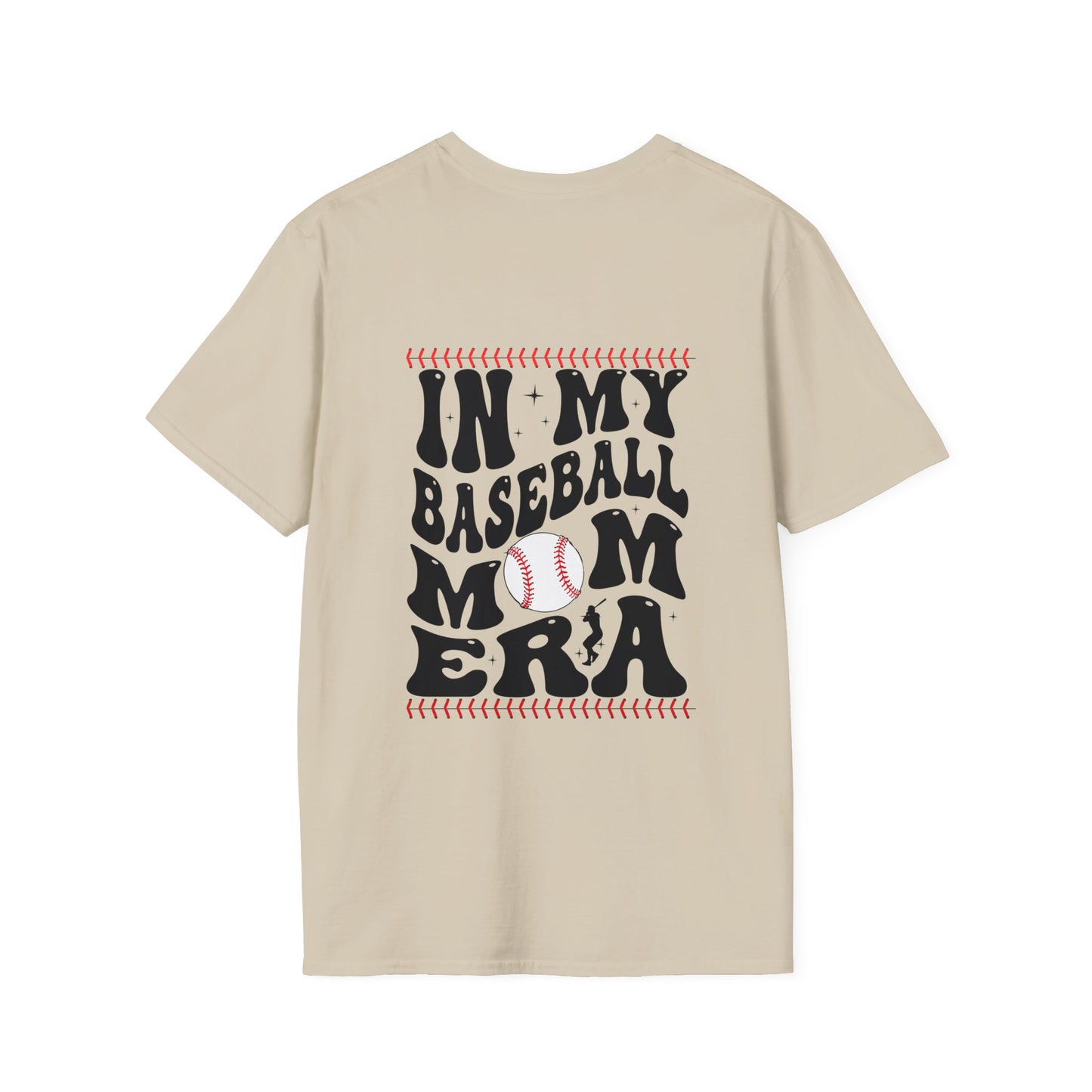 In my baseball mom era front and back Jersey Short Sleeve Tee