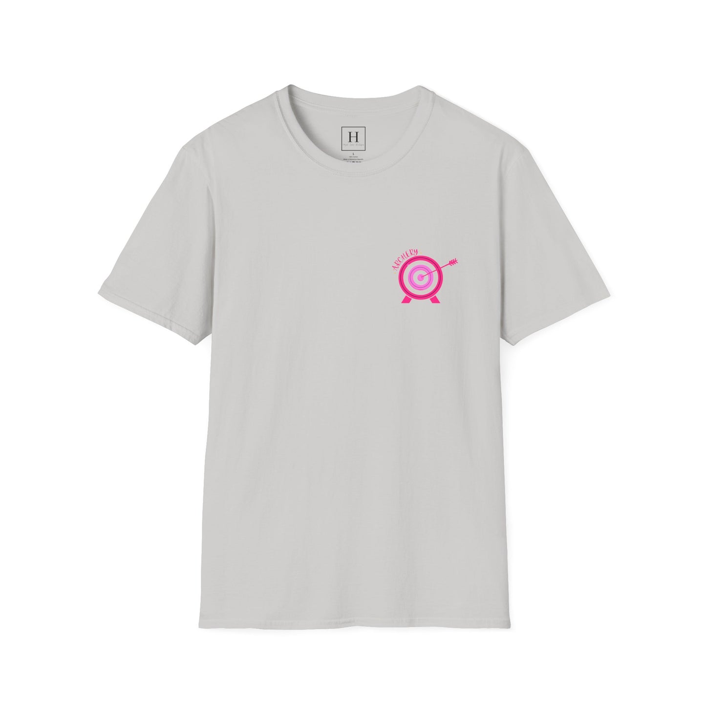 in my archery ERA pink tshirt
