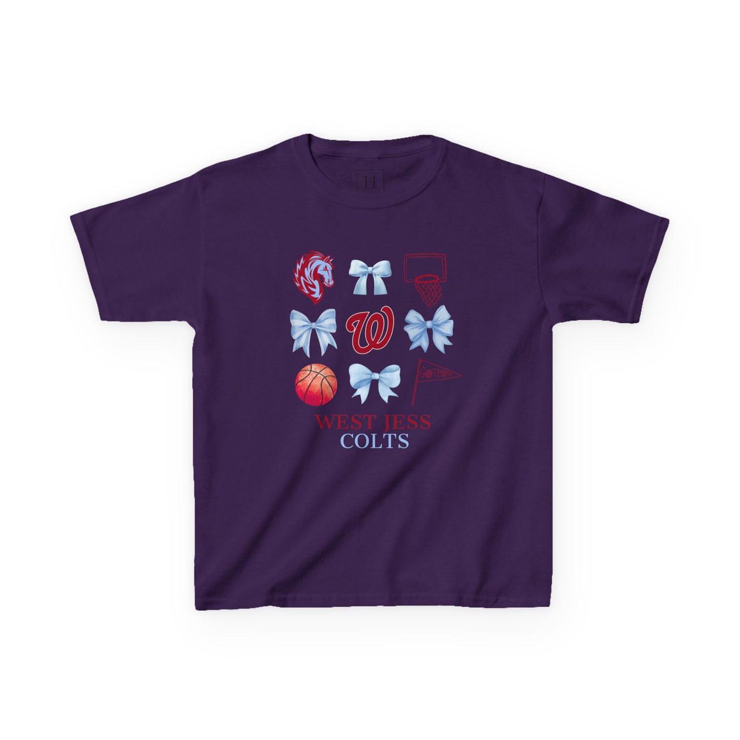 YOUTH --- West Jessamine Basketball Coquette Unisex Tee