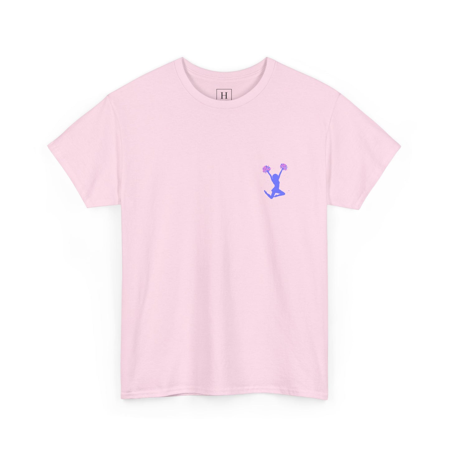 in my cheerleading era front and back cheer adult t-shirt