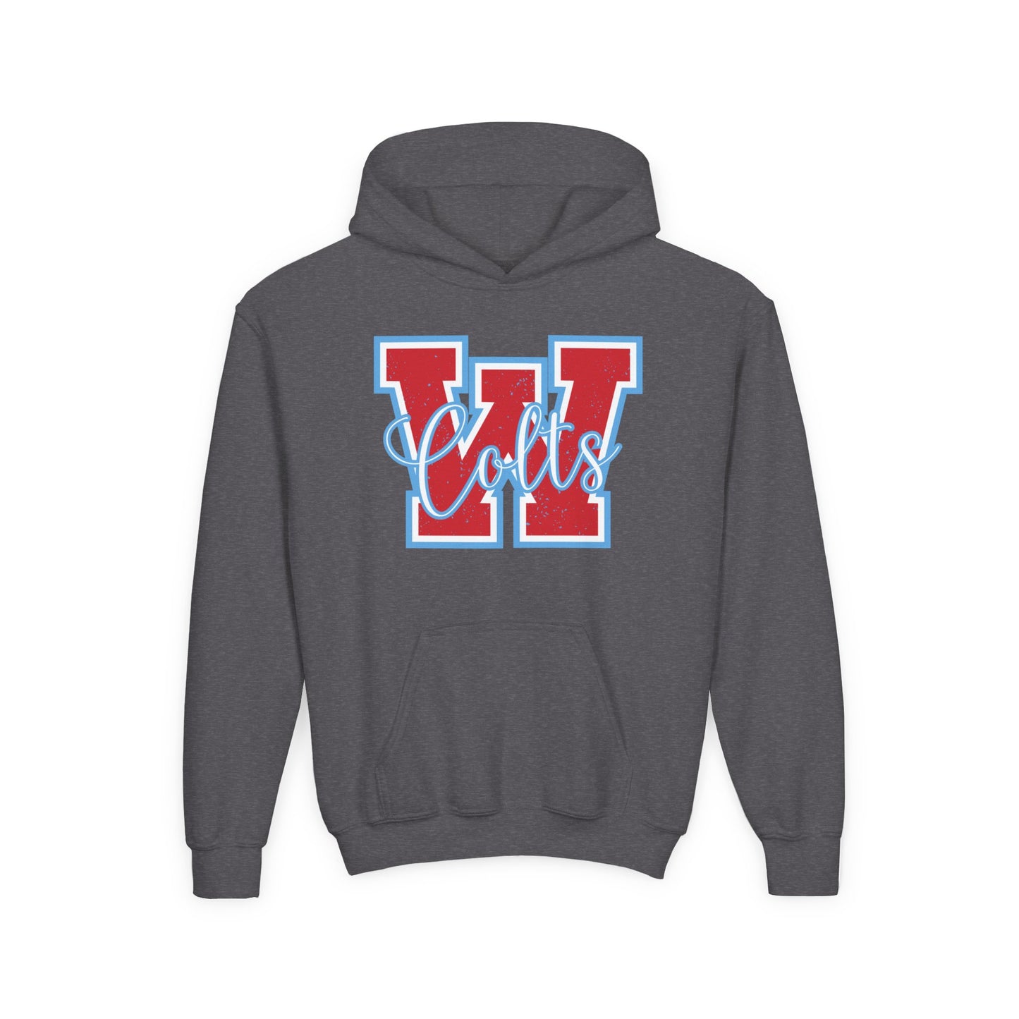 YOUTH -- (W) West Jessamine Colts - Hoodie