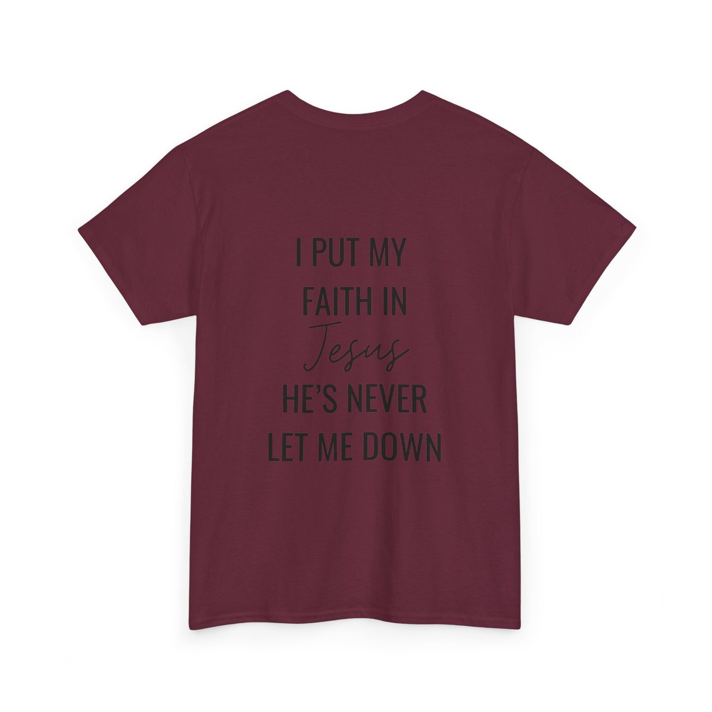 faith in jesus christian shirt