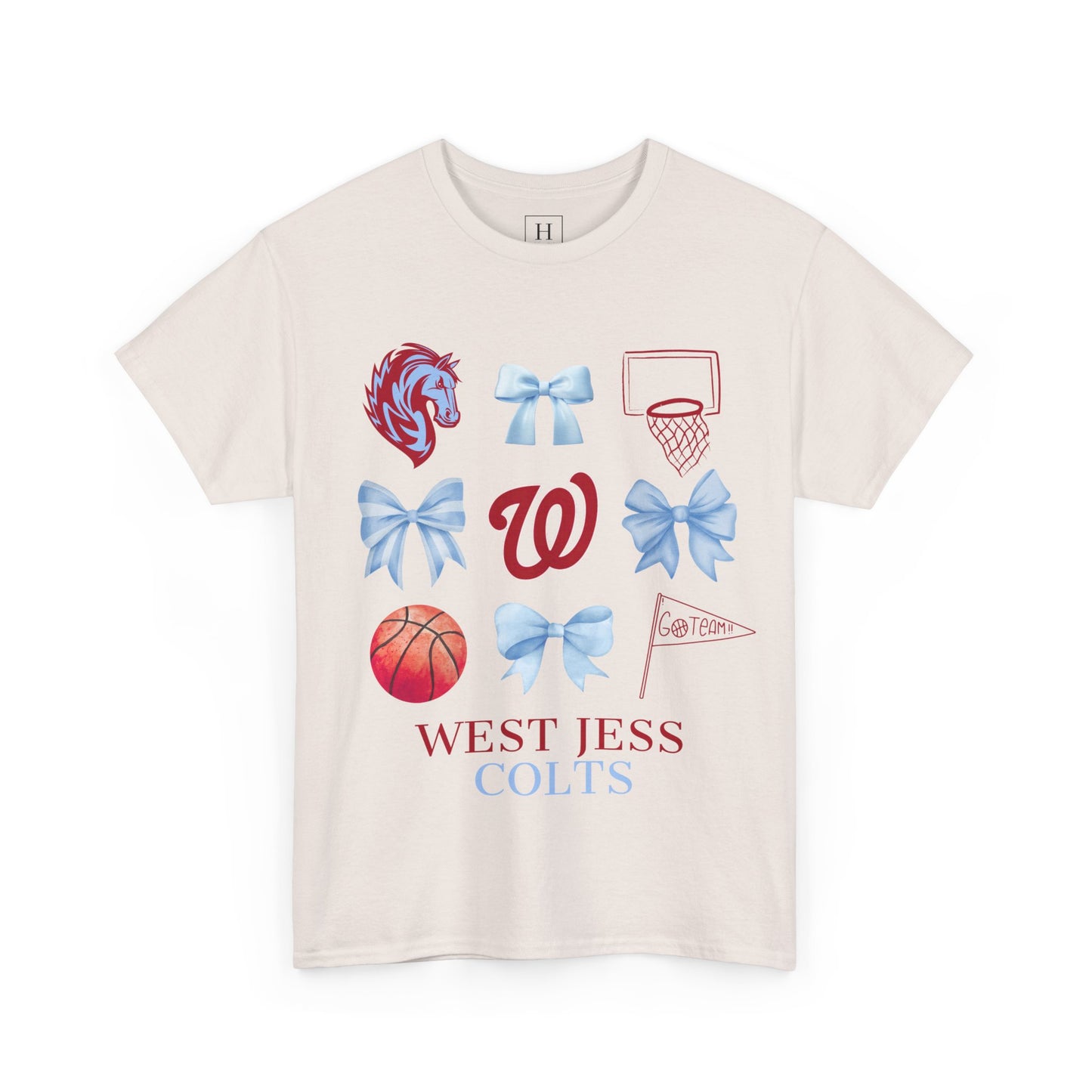 West Jessamine Basketball Coquette Unisex Tee