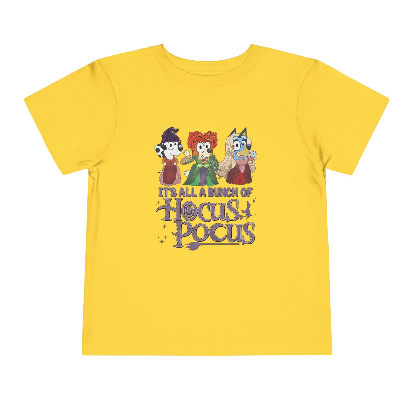 Toddler Bluey Hocus Pocus Halloween T-shirt