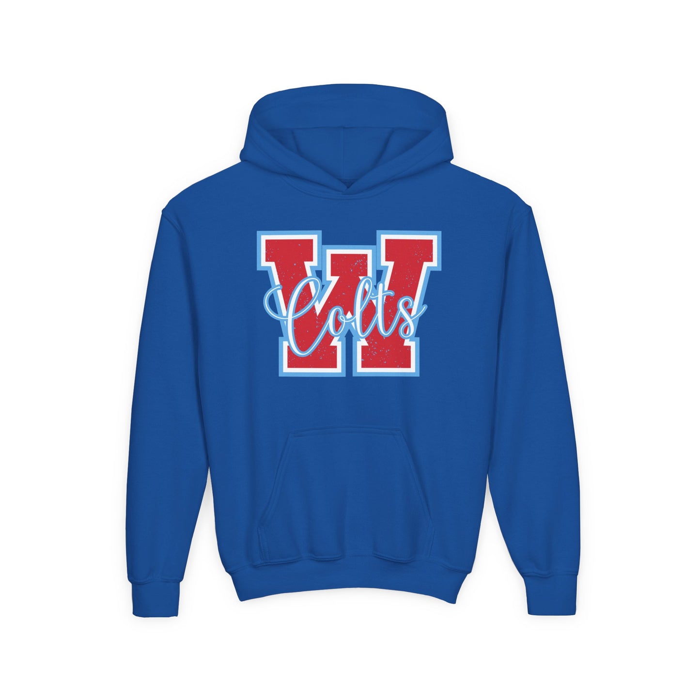 YOUTH -- (W) West Jessamine Colts - Hoodie