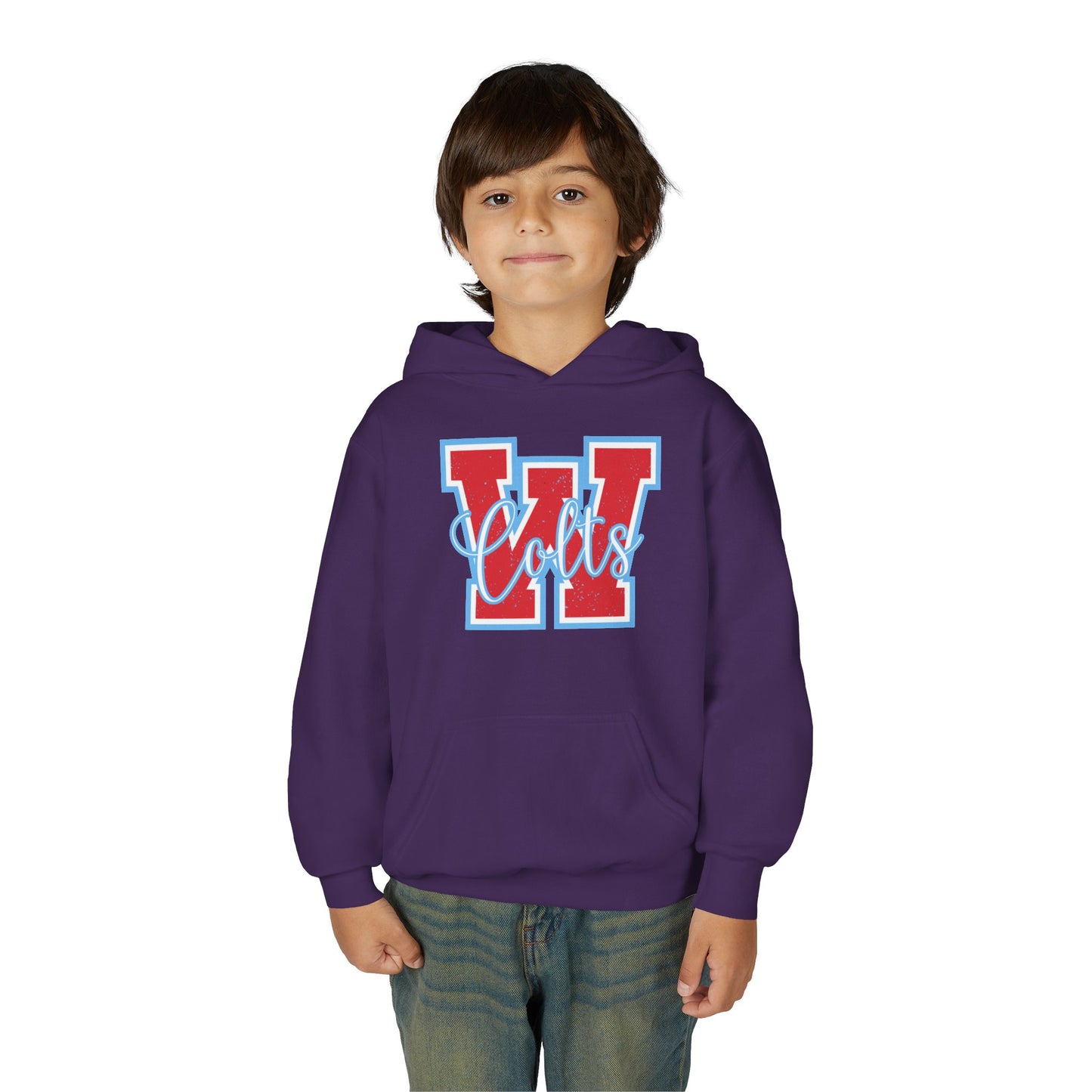 YOUTH -- (W) West Jessamine Colts - Hoodie