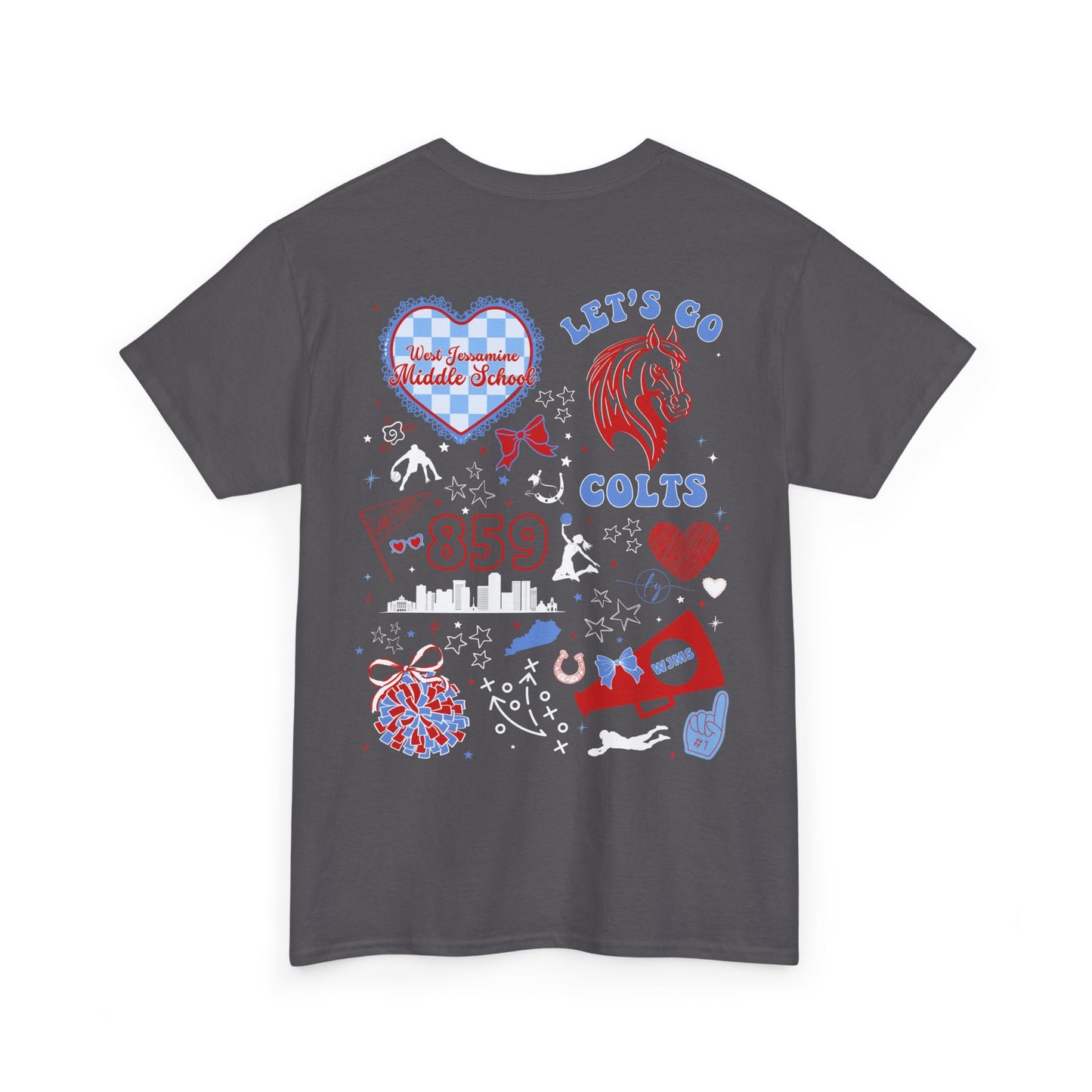 WJMS HEART COQUETTE GO COLTS (FRONT & BACK)