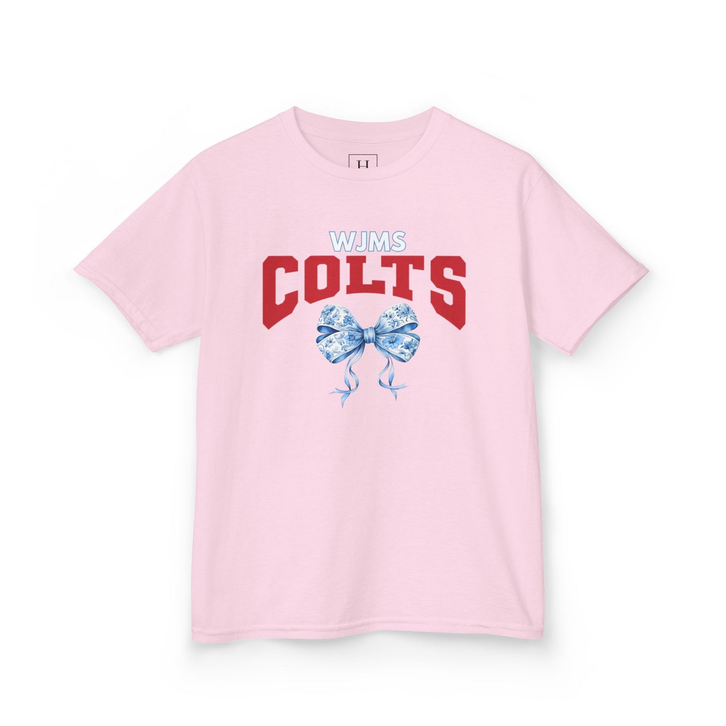 YOUTH - WJMS COLTS Coquette Bow Tee
