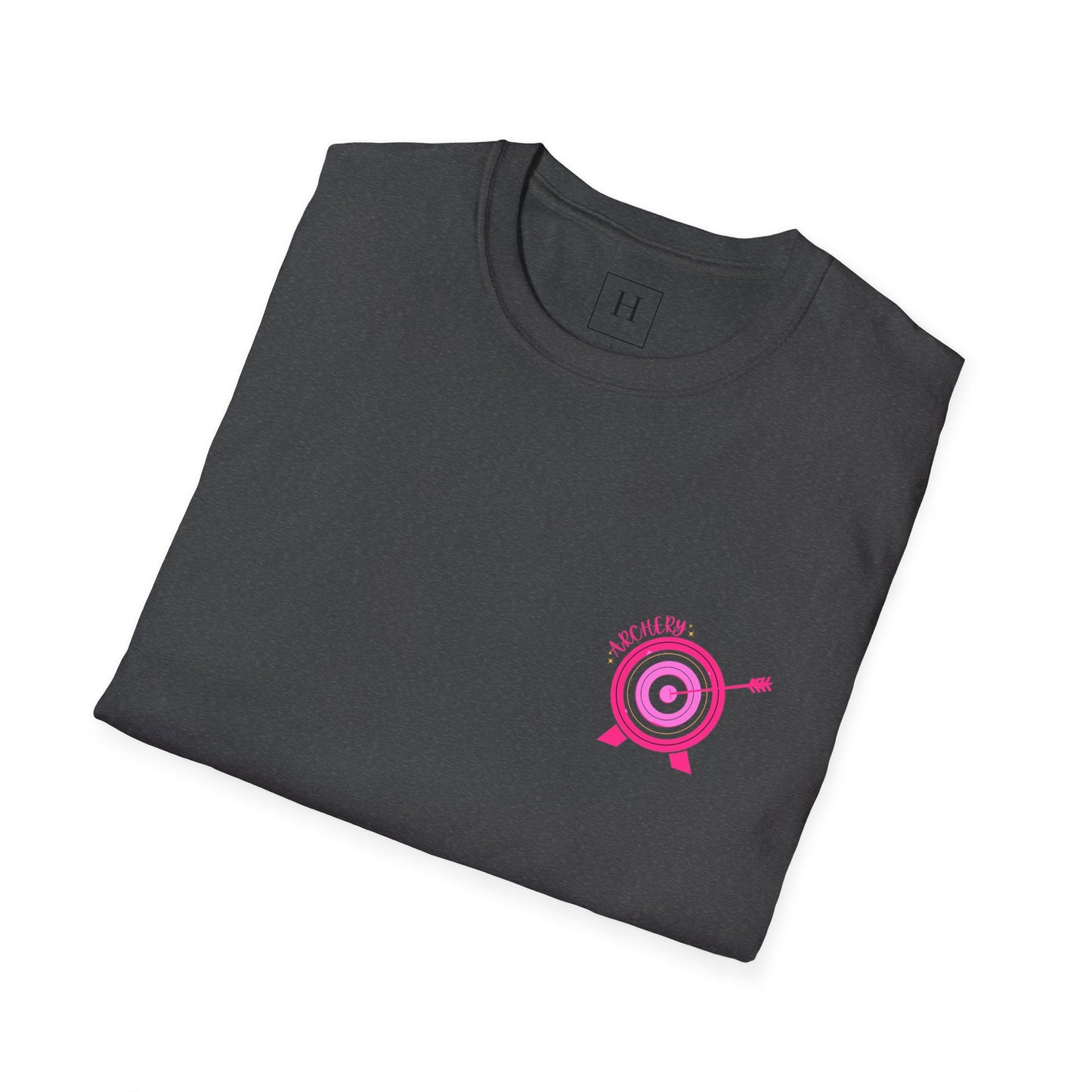 in my archery ERA pink tshirt